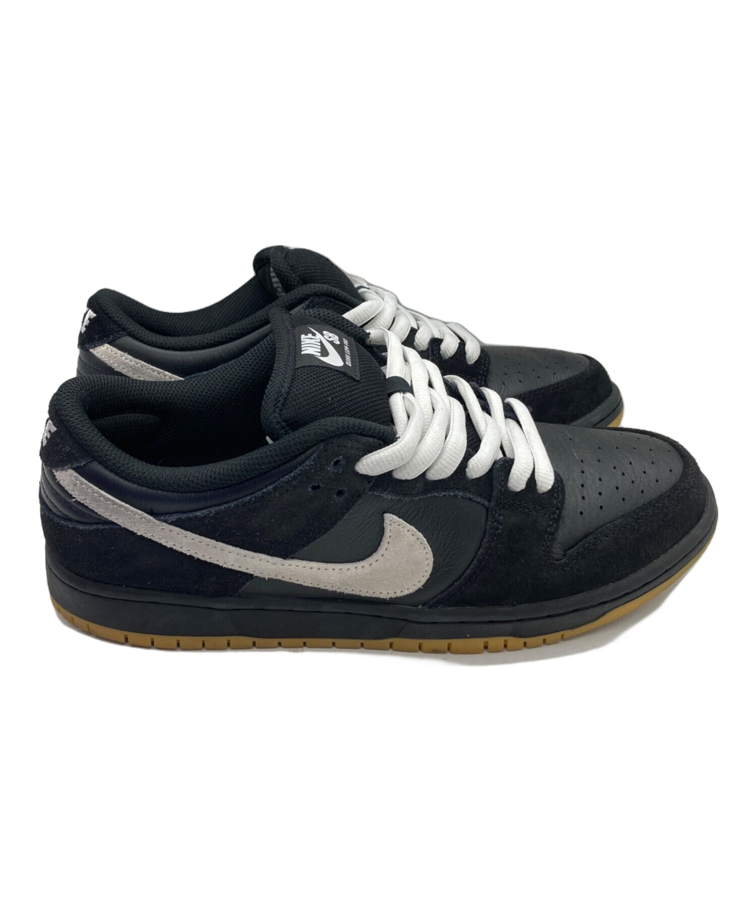 中古・古着通販】NIKE (ナイキ) DUNK LOW PRO ブラック×ホワイト 