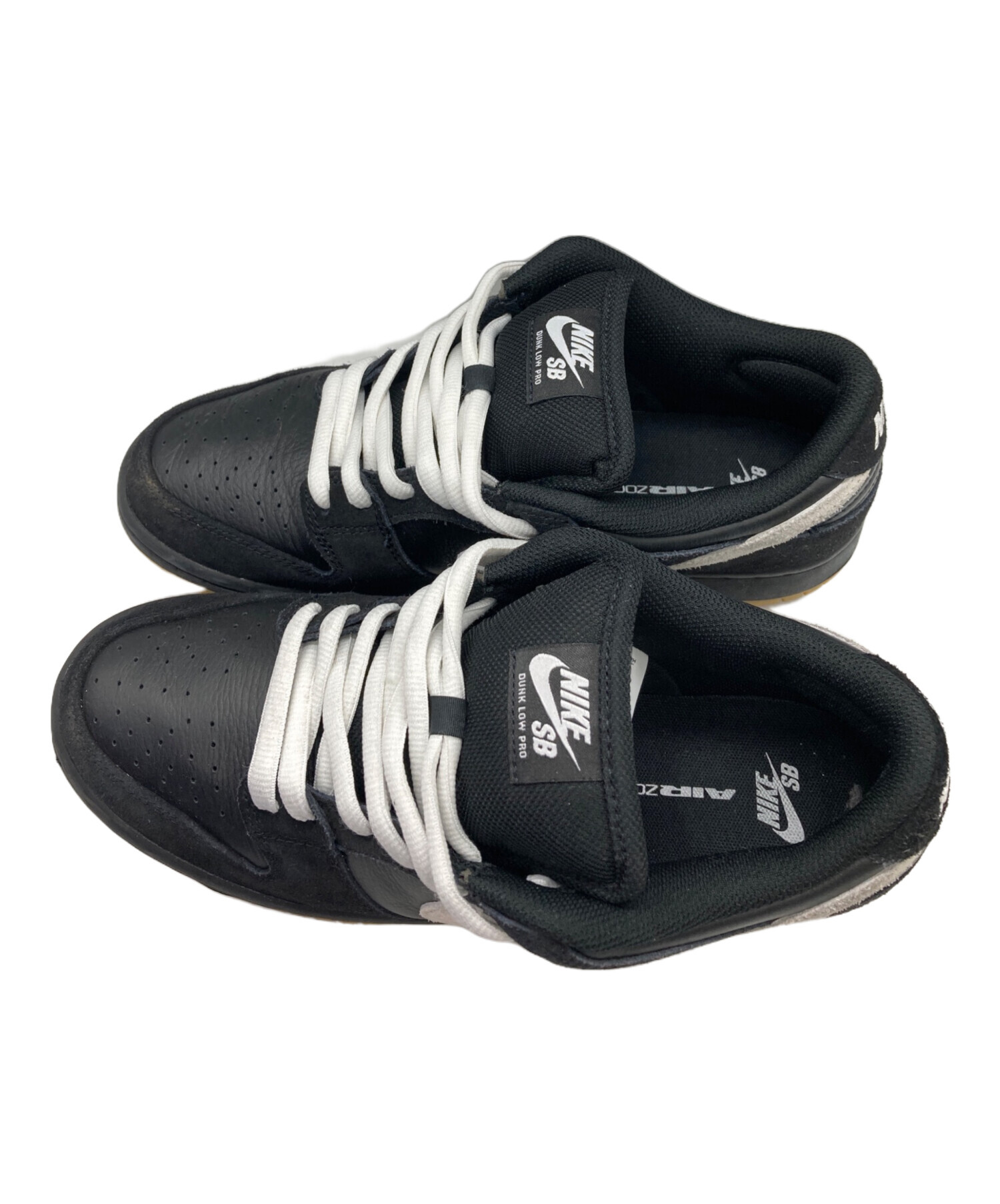 未使用⭐️NIKE DUNK LOW ナイキ ダンク ロー ホワイト 27.5 中古・古着通販】NIKE (ナイキ) DUNK LOW PRO ブラック×ホワイト