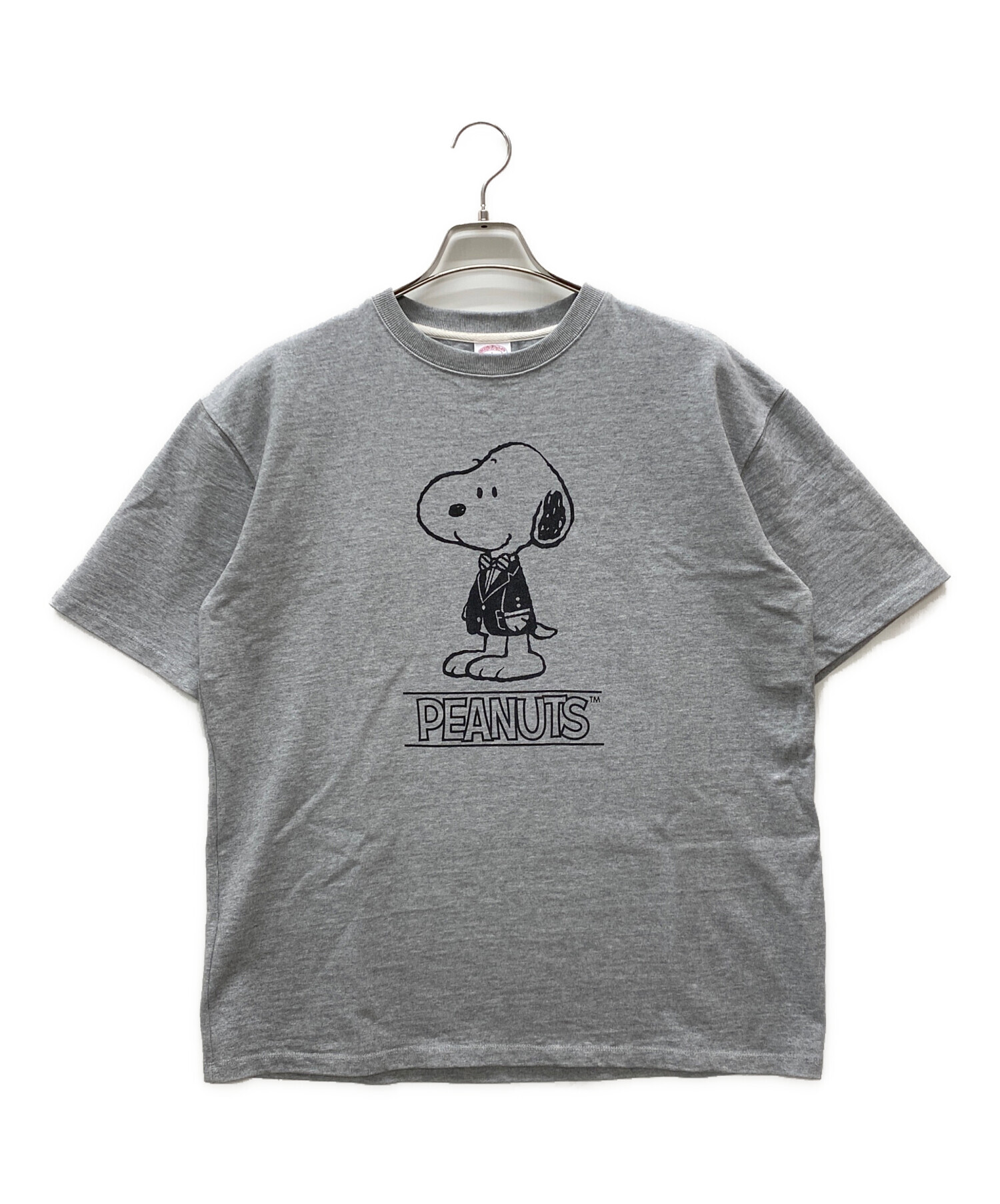 FEBB Cracks Brothers Tシャツ グレー L 未使用品 中古・古着通販】BROOKS BROTHERS (ブルックスブラザーズ) コラボ