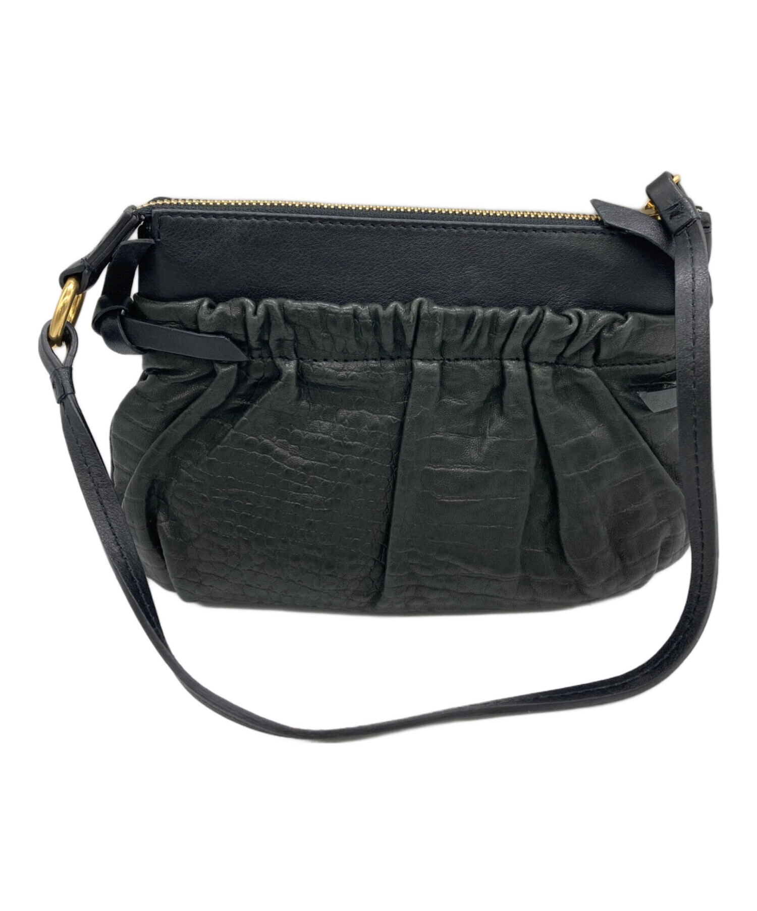 中古・古着通販】FURLA (フルラ) ショルダーポーチ ブラック｜ブランド 