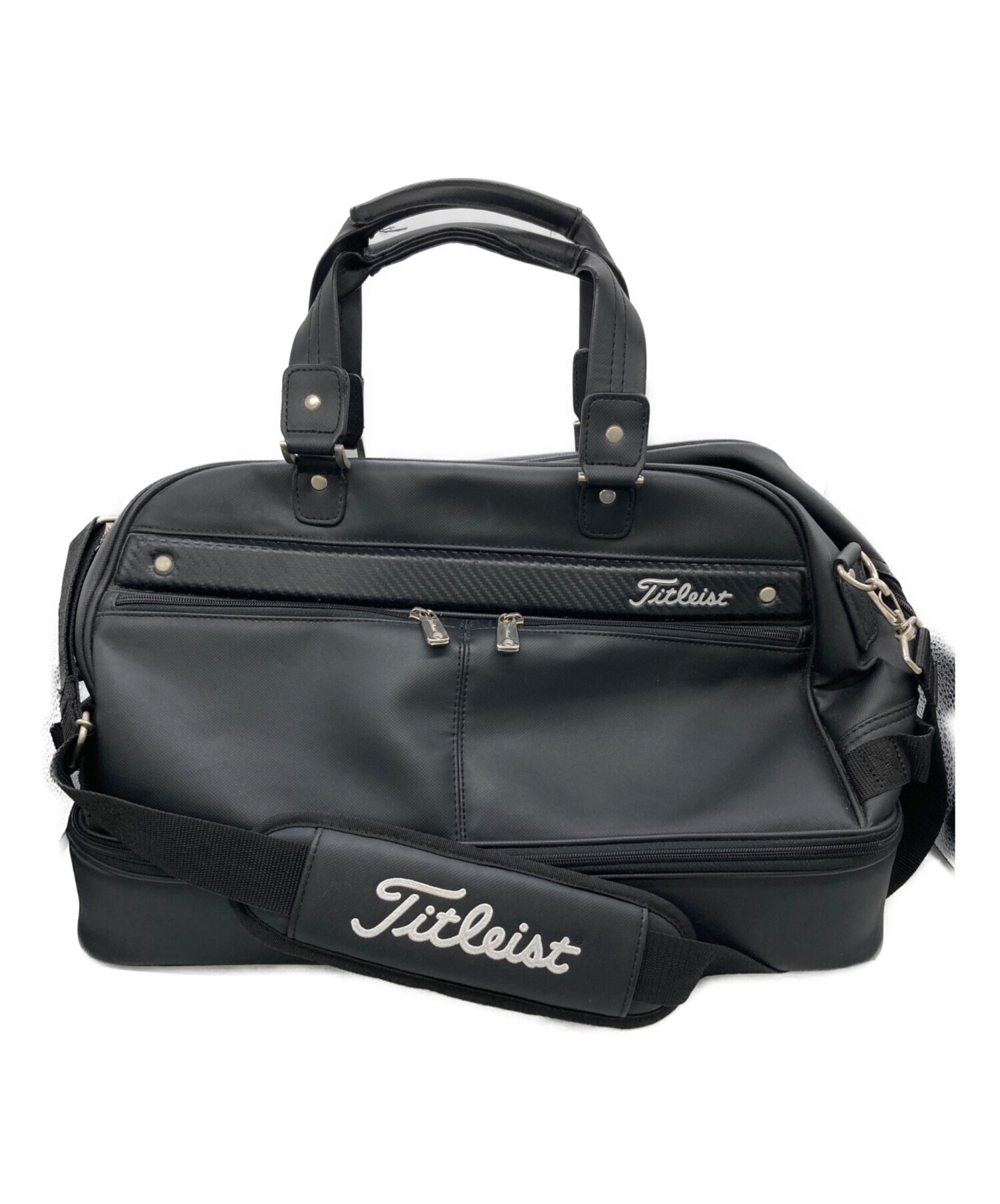 月*様 Titleist/タイトリスト ゴルフ ボストンバッグ【ブラック】美品！ 中古・古着通販】Titleist (タイトリスト) ボストンバッグ ブラック