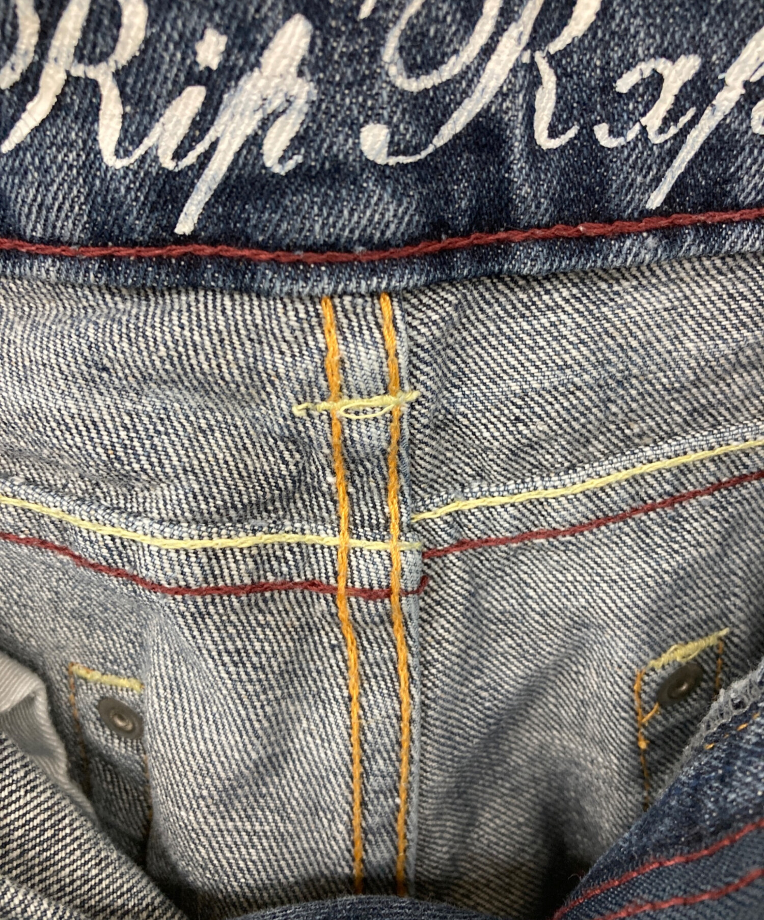 中古・古着通販】riprap (リップラップ) デニムパンツ インディゴ 
