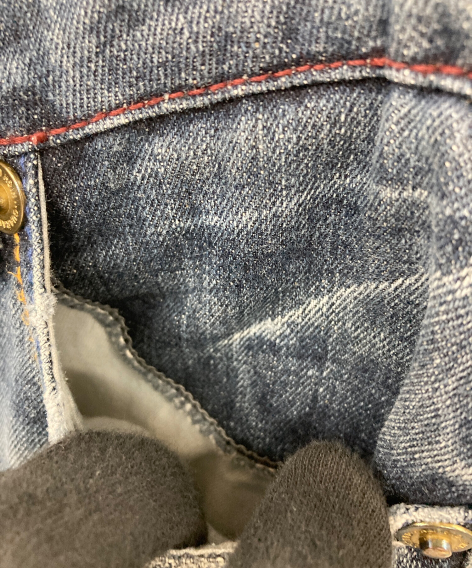 中古・古着通販】riprap (リップラップ) デニムパンツ インディゴ 