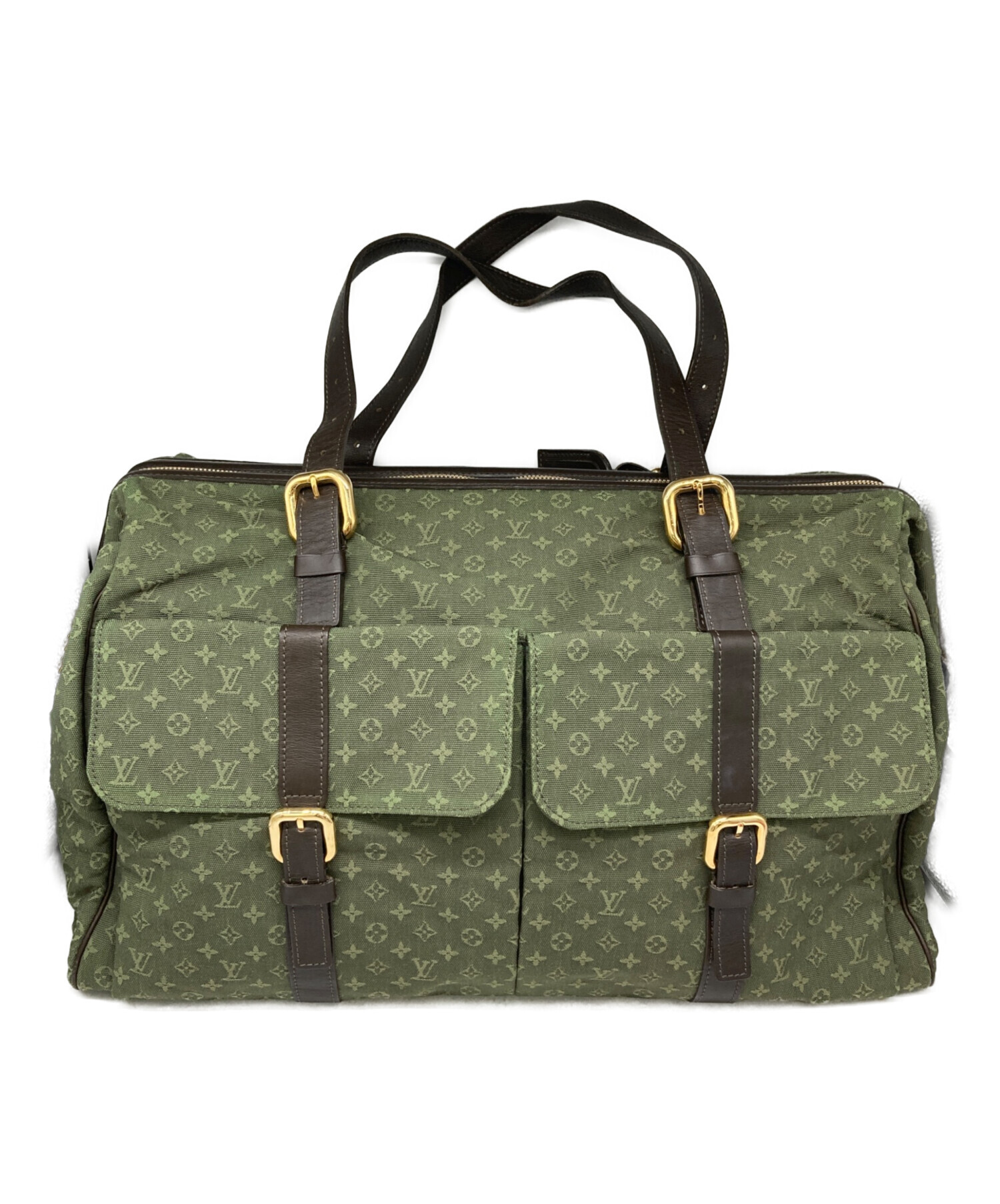 中古・古着通販】LOUIS VUITTON (ルイ ヴィトン) ルイーズ グリーン