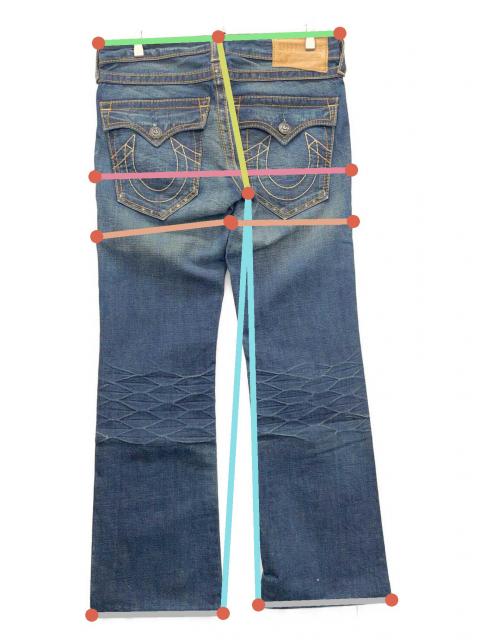 中古・古着通販】TRUE RELIGION (トゥルー レリジョン) セルビッチ