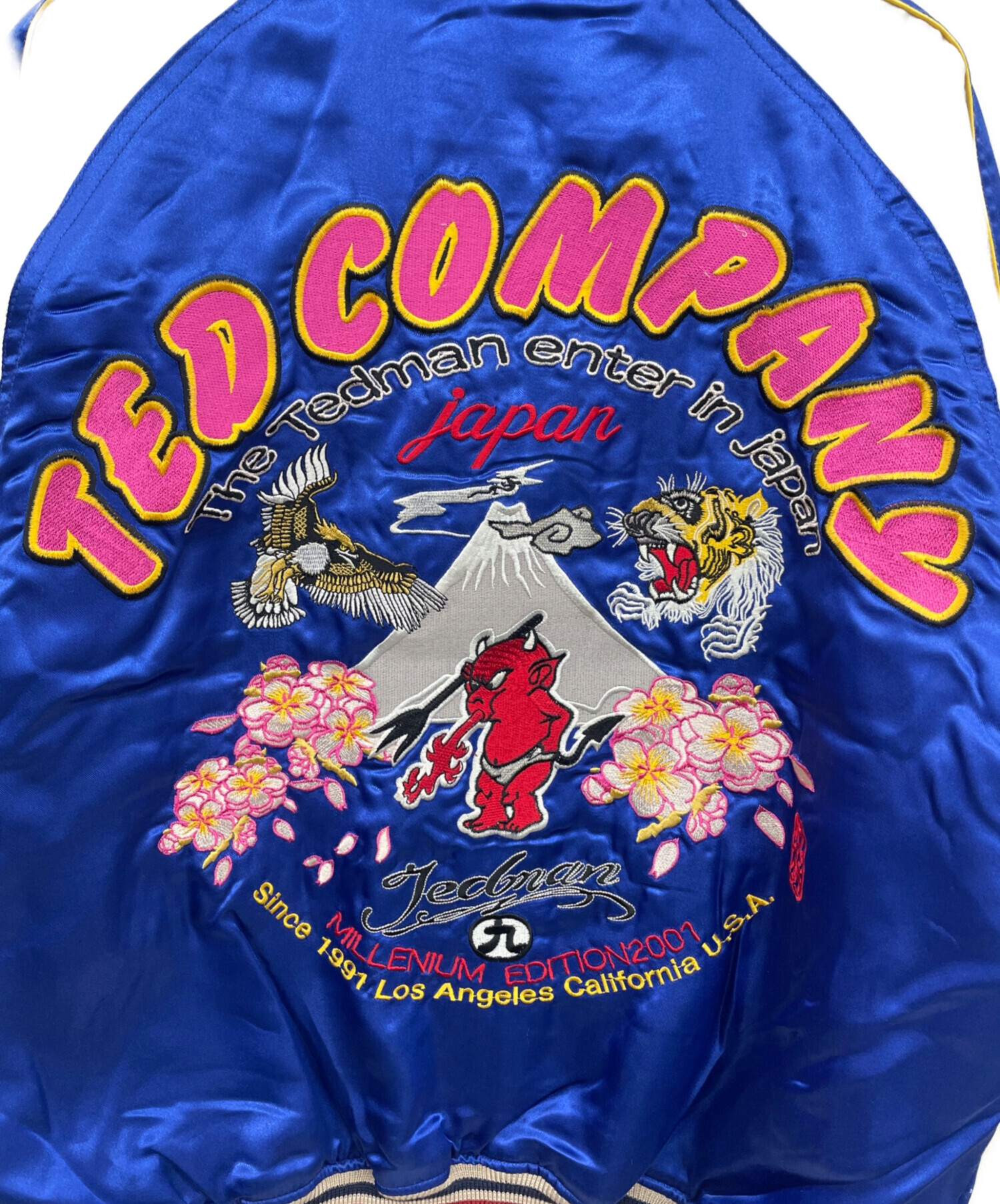 テッドマン テッドカンパニー スカジャン 古着 中古・古着通販】TED COMPANY (テッドカンパニー) スカジャン ブルー