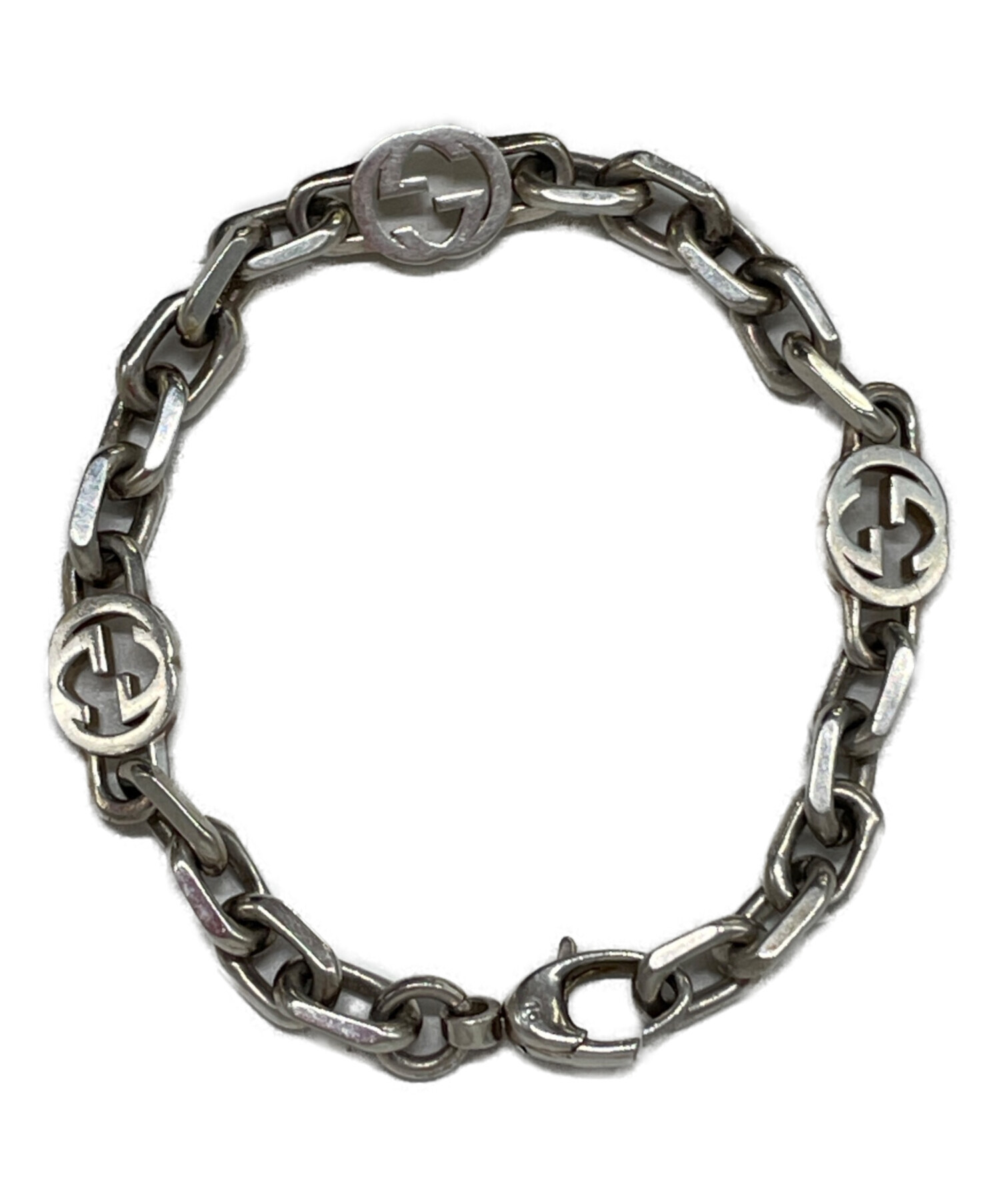 美品　GUCCI 3.8ミリチェーンブレスレット　♯19 中古・古着通販】GUCCI (グッチ) チェーンブレスレット シルバー