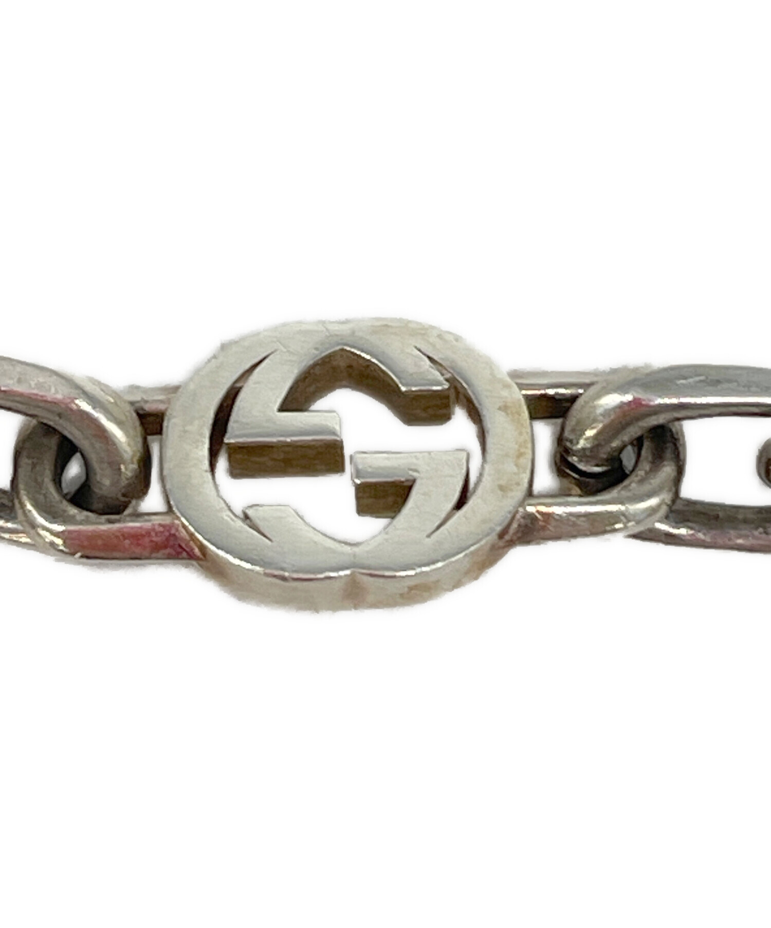 中古・古着通販】GUCCI (グッチ) チェーンブレスレット シルバー
