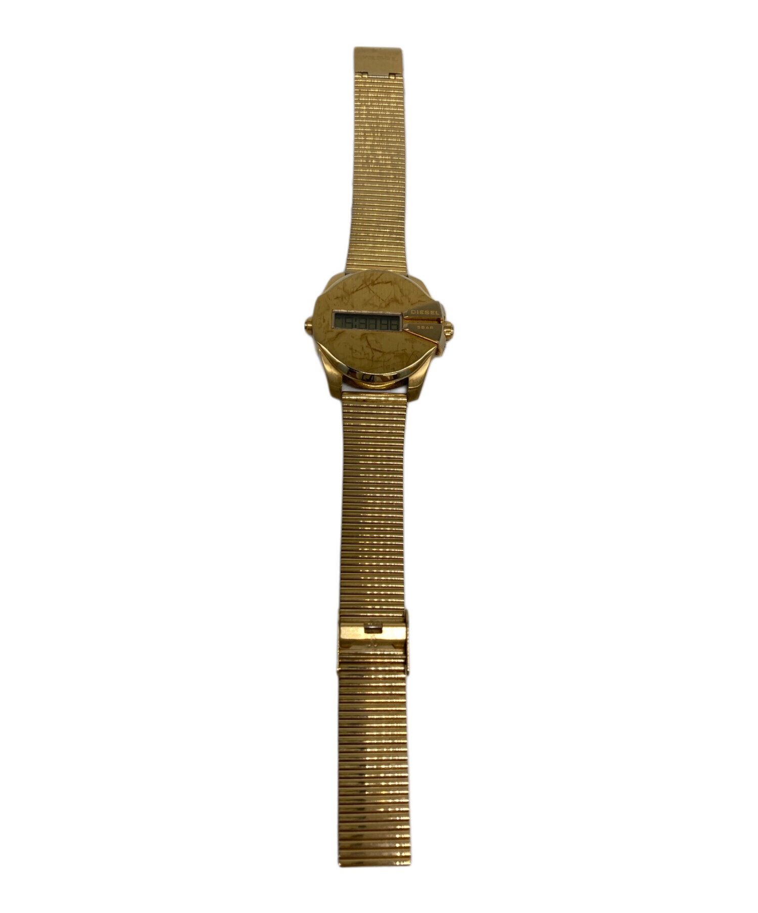 中古・古着通販】DIESEL (ディーゼル) デジタルウォッチ ゴールド