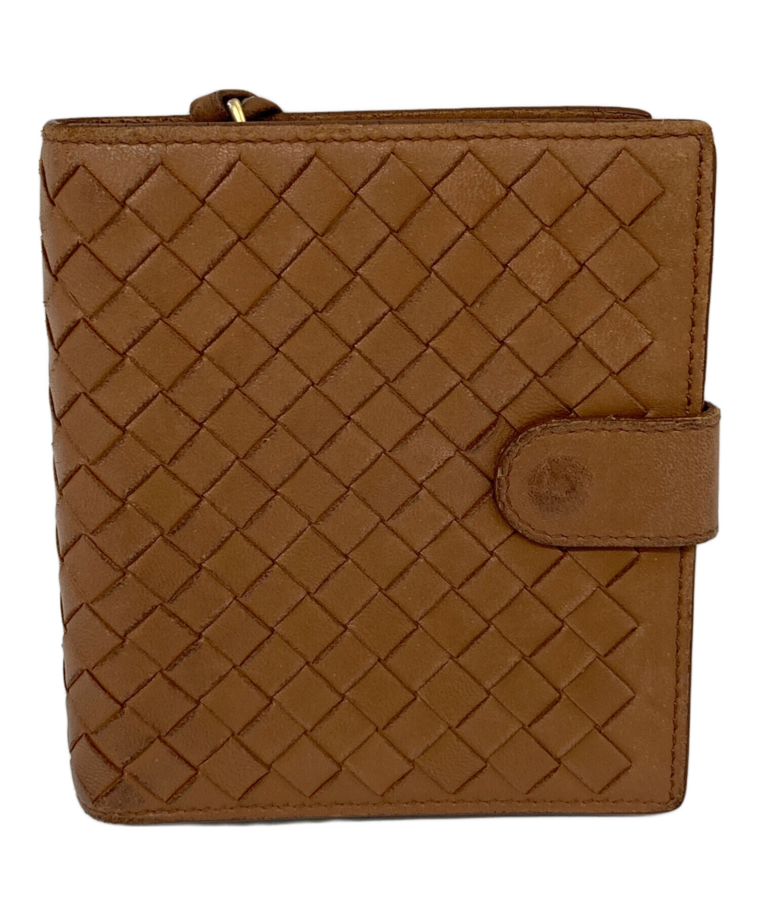 中古・古着通販】BOTTEGA VENETA (ボッテガベネタ) 2つ折り財布
