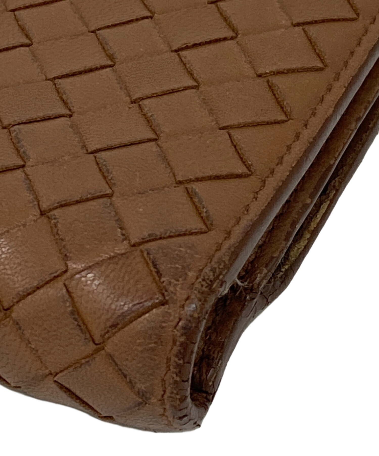 中古・古着通販】BOTTEGA VENETA (ボッテガベネタ) 2つ折り財布