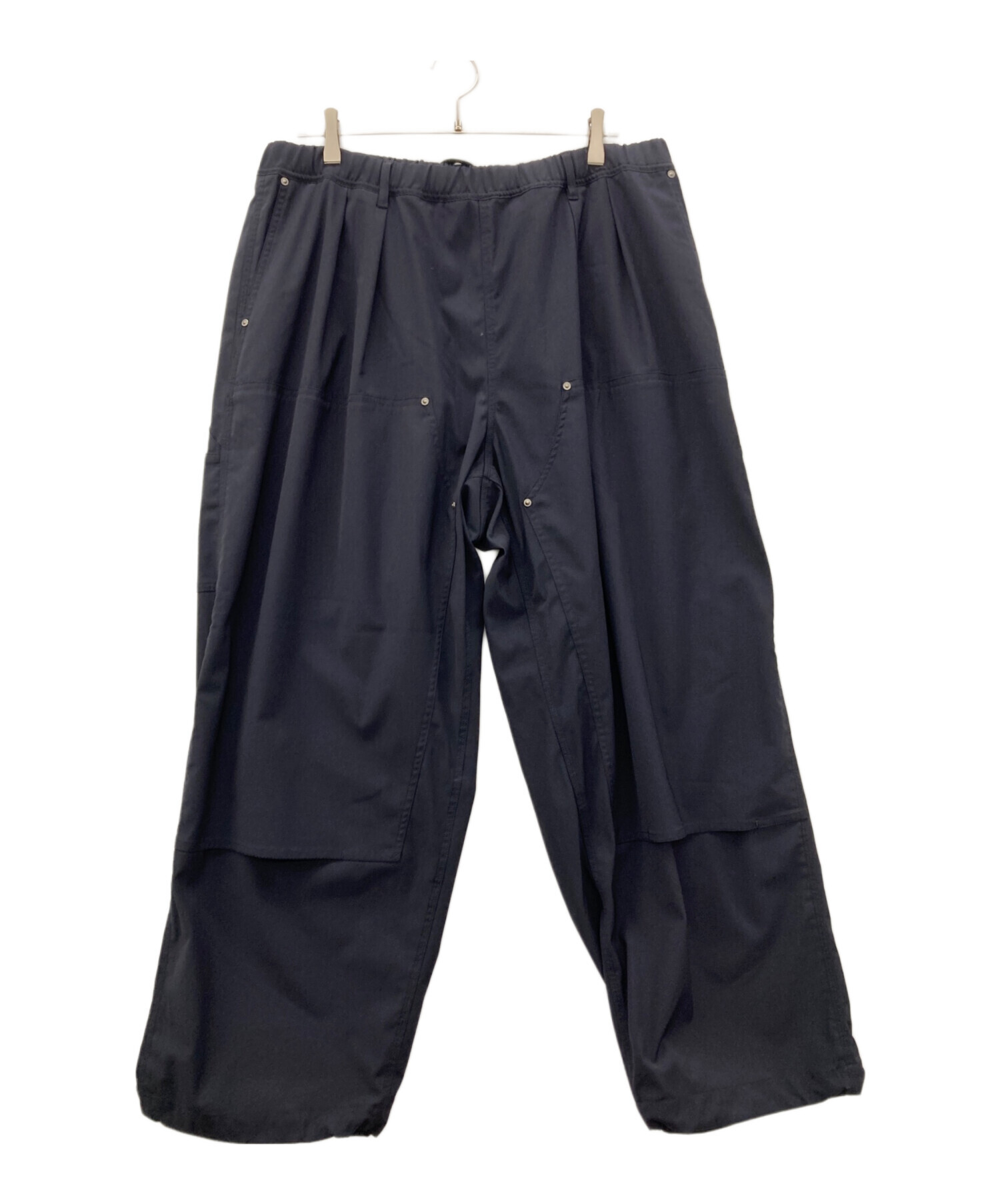 中古・古着通販】BEAMS (ビームス) Double Knee Easy Pants ネイビー