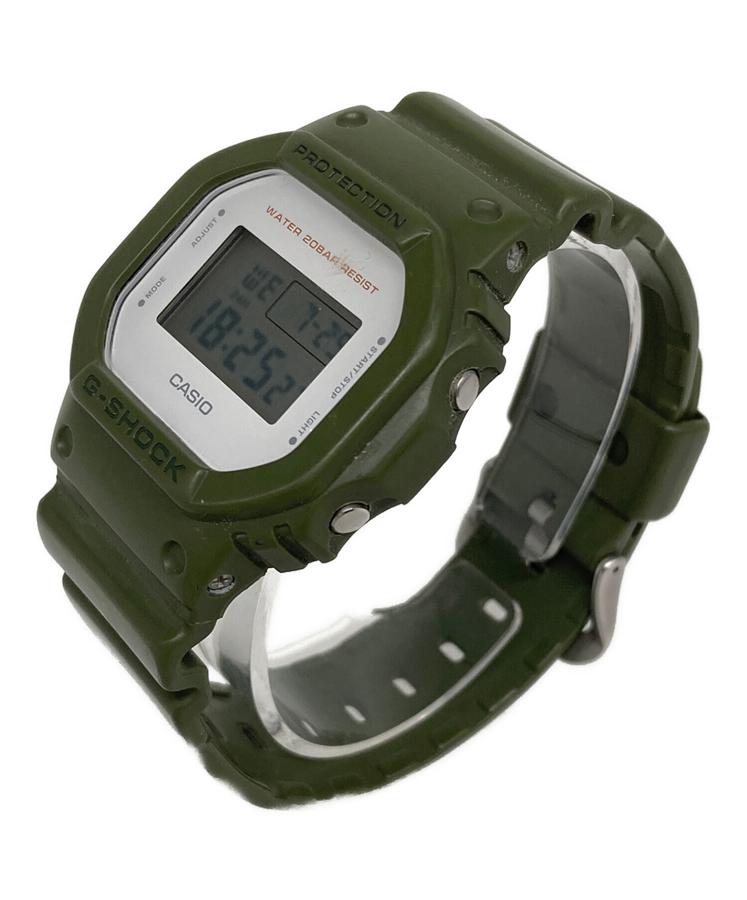 中古・古着通販】CASIO (カシオ) G-SHOCK オリーブ｜ブランド・古着