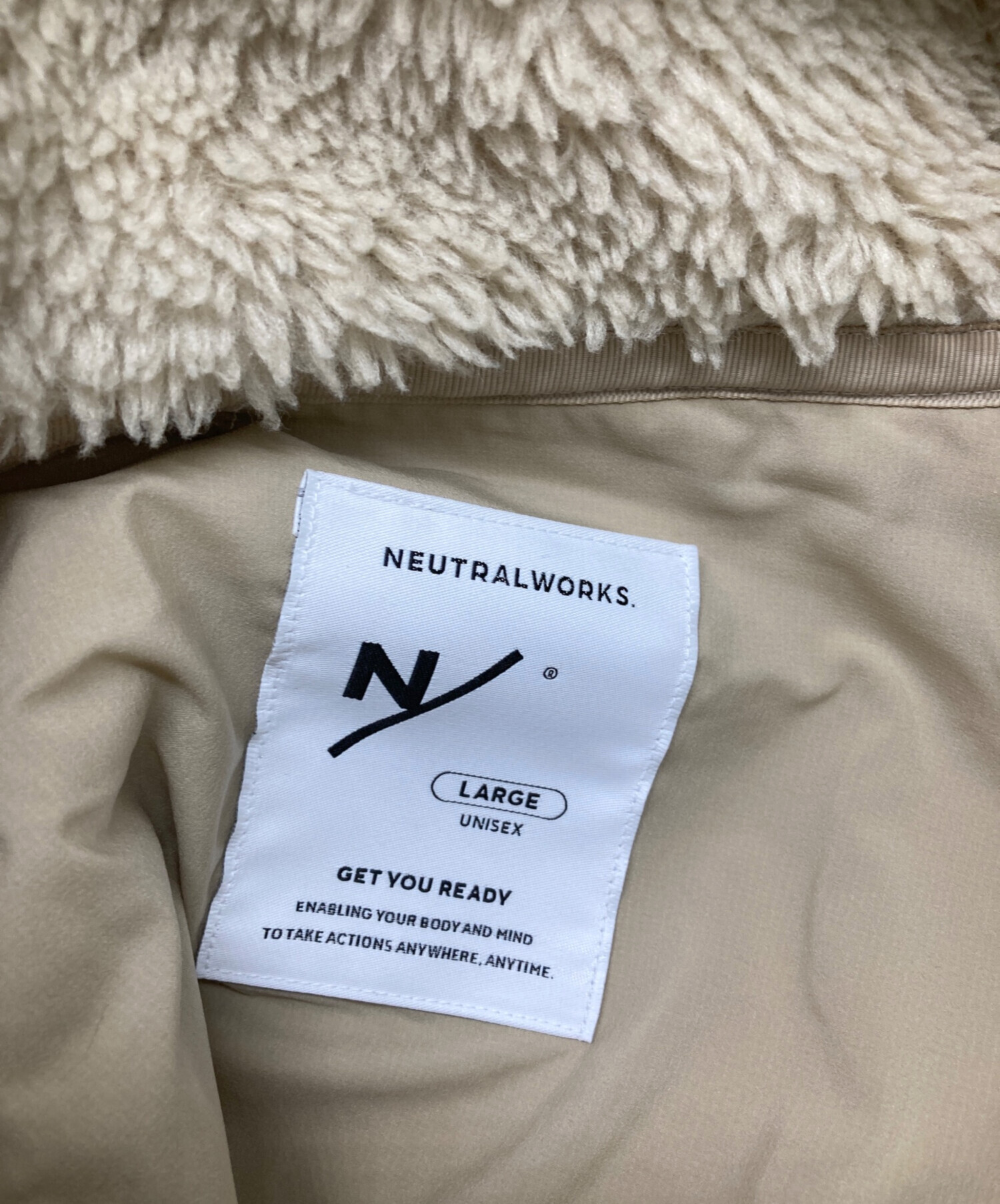 中古・古着通販】NEUTRALWORKS (ニュートラルワークス) ボアジャケット 