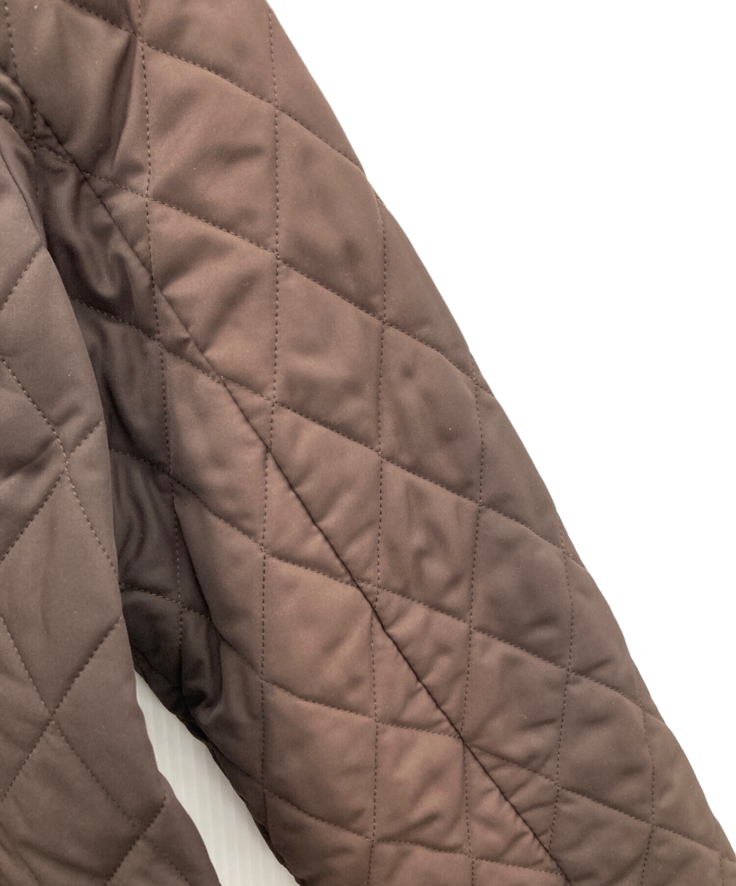 【美品✨】希少！バーバリーロンドン　ロングコート　ファー　キルティング　パープル 中古・古着通販】BURBERRY LONDON (バーバリーロンドン) キルティング