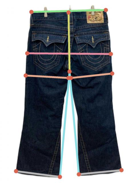 シャゴラ商品　truereligion 中古・古着通販】TRUE RELIGION (トゥルー レリジョン) デニムパンツ