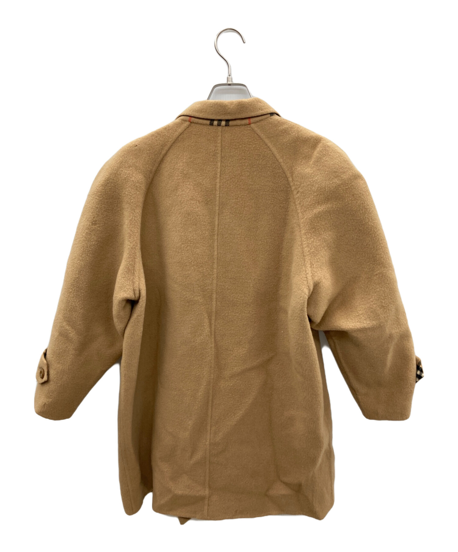 【r007/sai】BURBERRY バーバリー ウールコート アルパカ 中古・古着通販】BURBERRY (バーバリー) ウールコート ブラウン サイズ