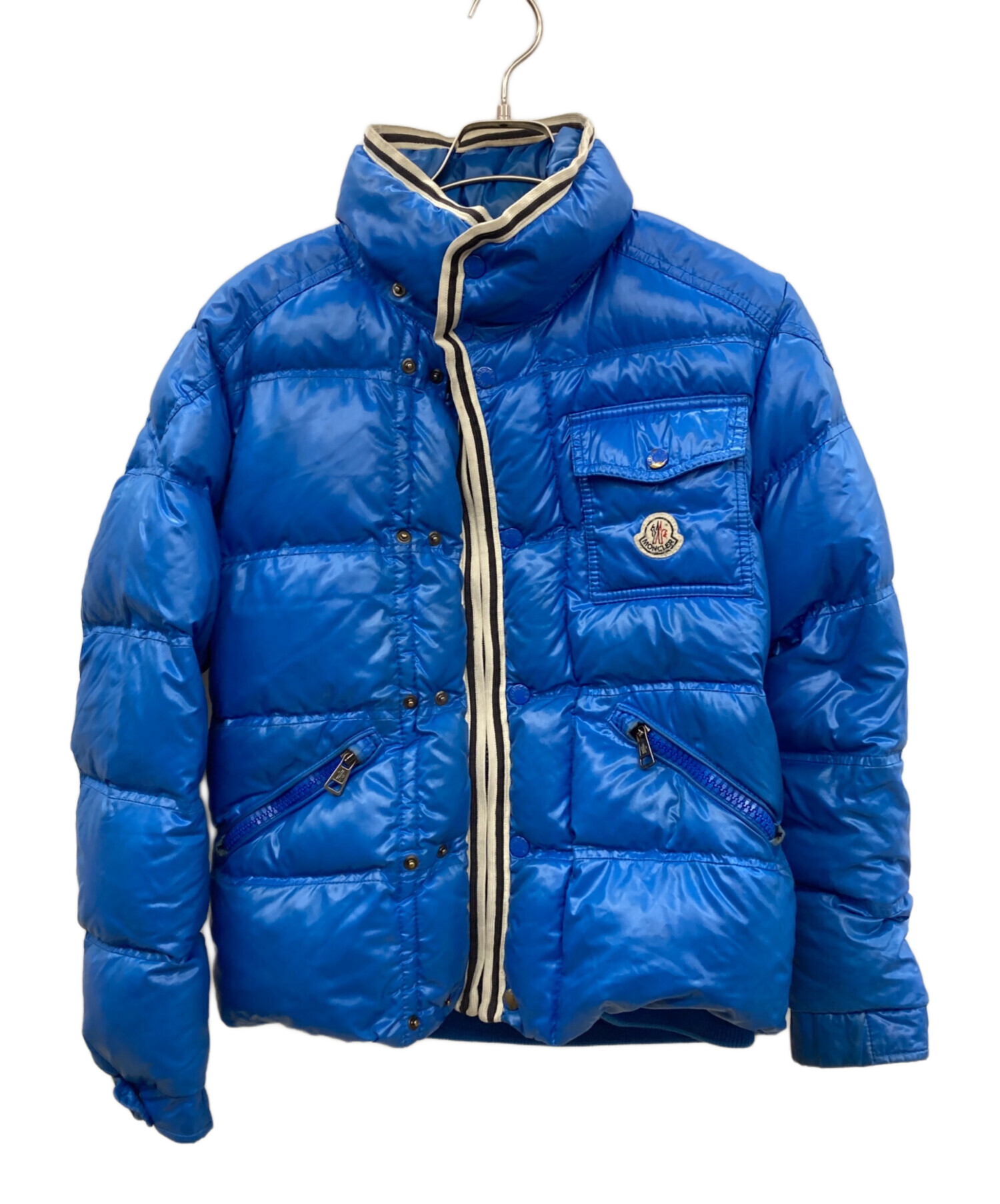 中古・古着通販】MONCLER (モンクレール) ダウンジャケット ブルー