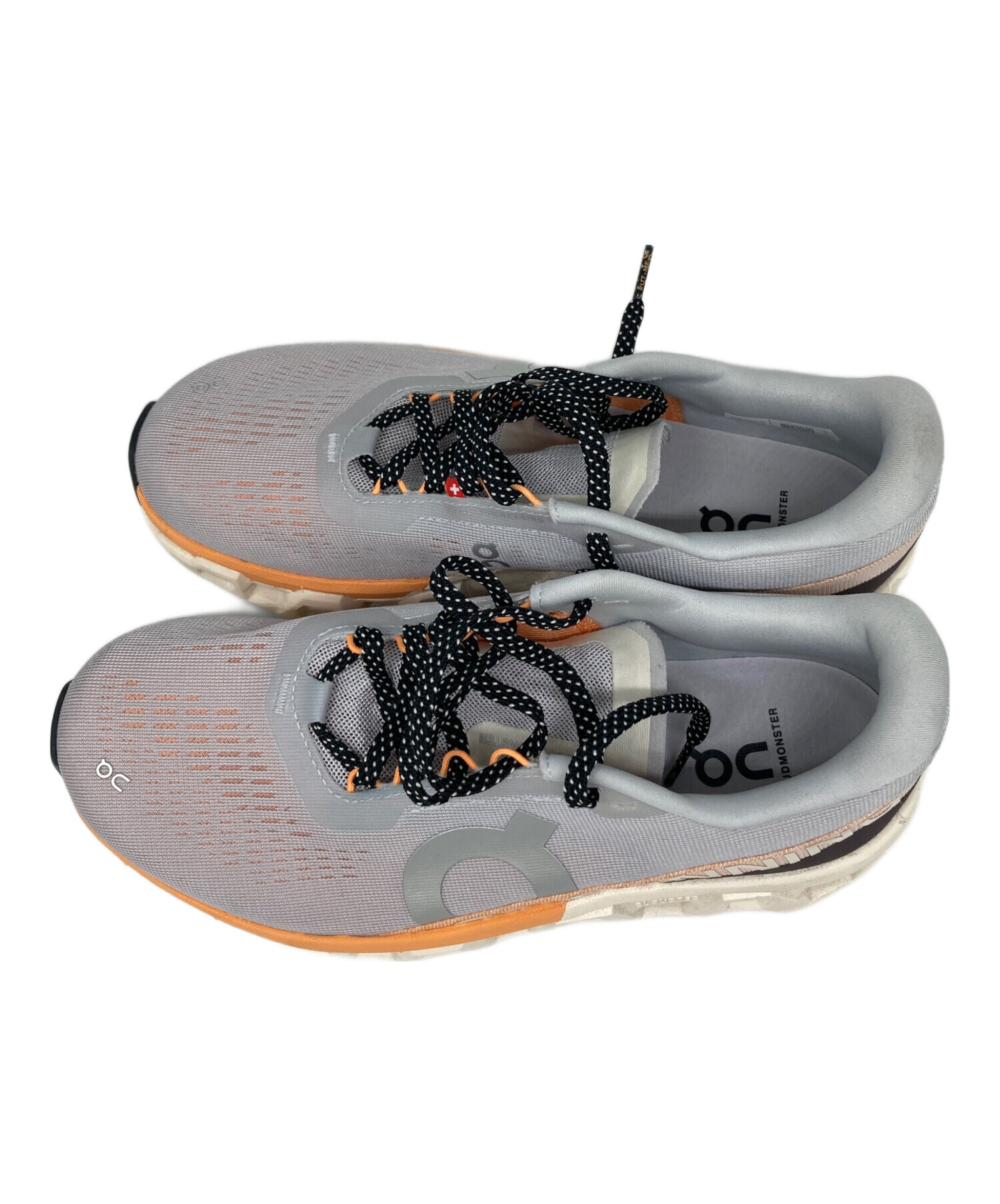 中古・古着通販】on (オン) Cloudmonster 2 グレー×オレンジ サイズ