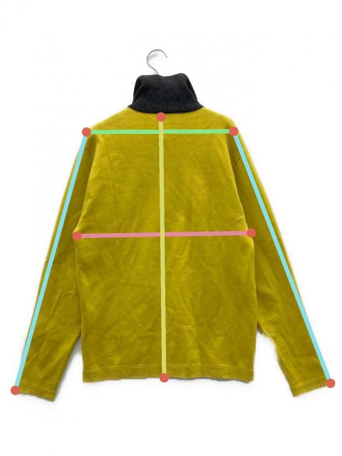 中古・古着通販】CABAN (キャバン) コットンポロカーディガン イエロー