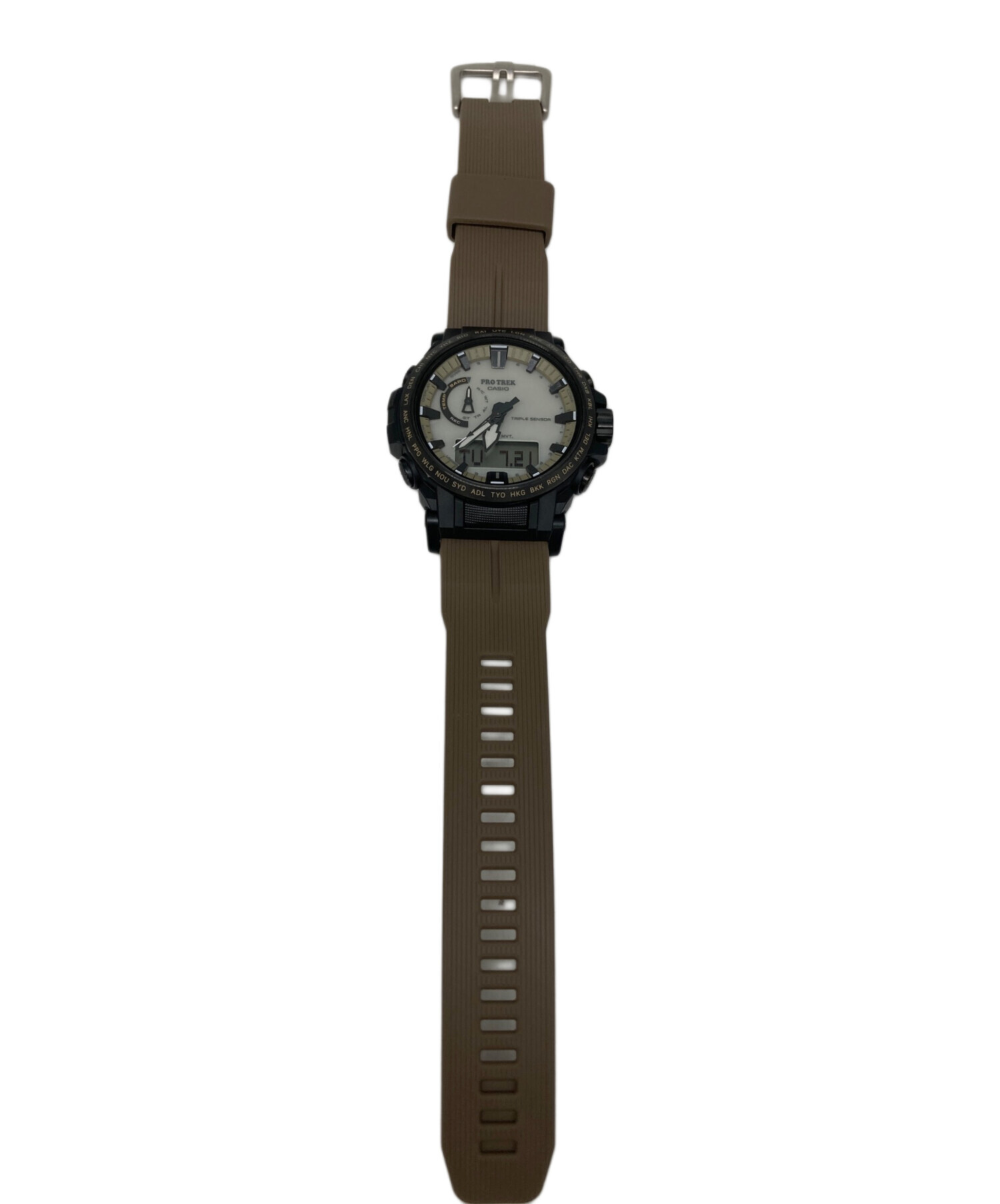 中古・古着通販】CASIO (カシオ) PRO TREK ブラウン｜ブランド・古着