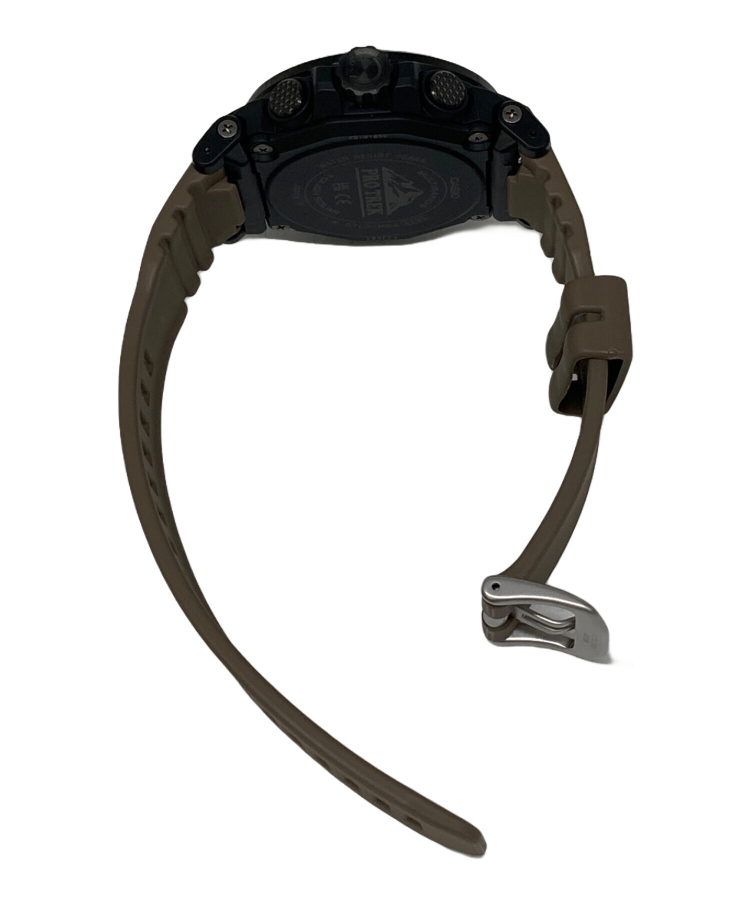 中古・古着通販】CASIO (カシオ) PRO TREK ブラウン｜ブランド・古着