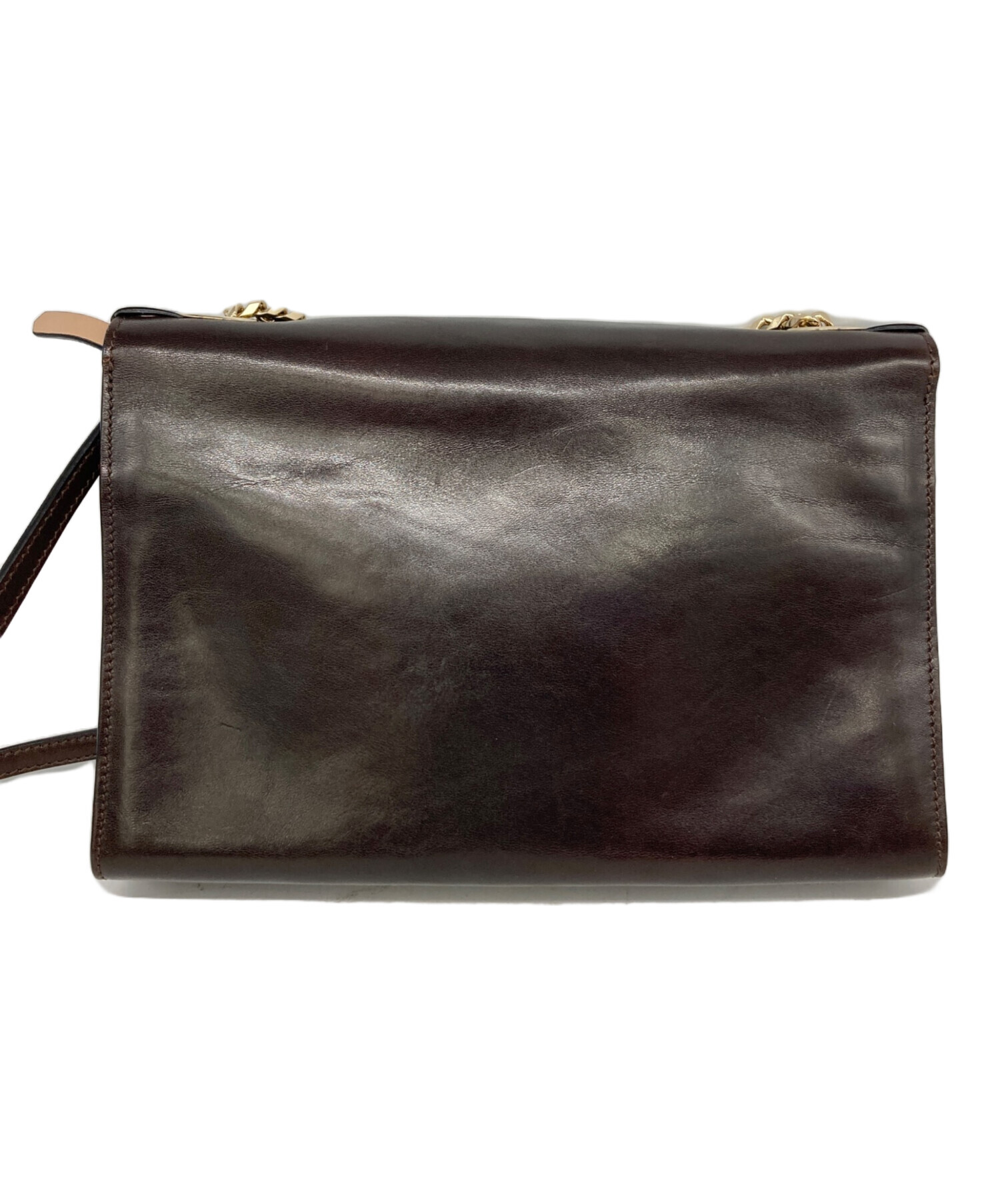 中古・古着通販】JIMMY CHOO (ジミーチュウ) チェーンショルダーバッグ 