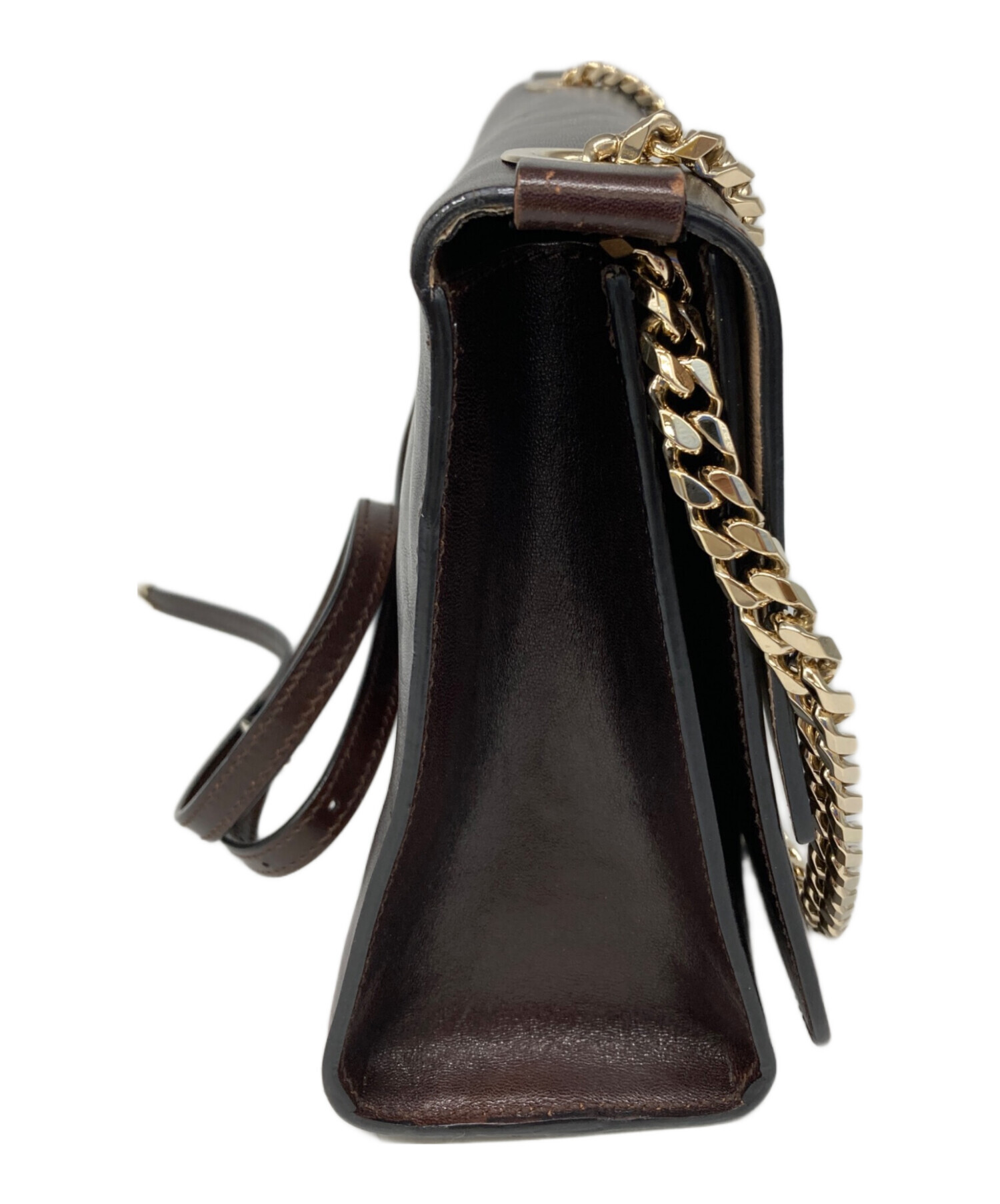 中古・古着通販】JIMMY CHOO (ジミーチュウ) チェーンショルダーバッグ