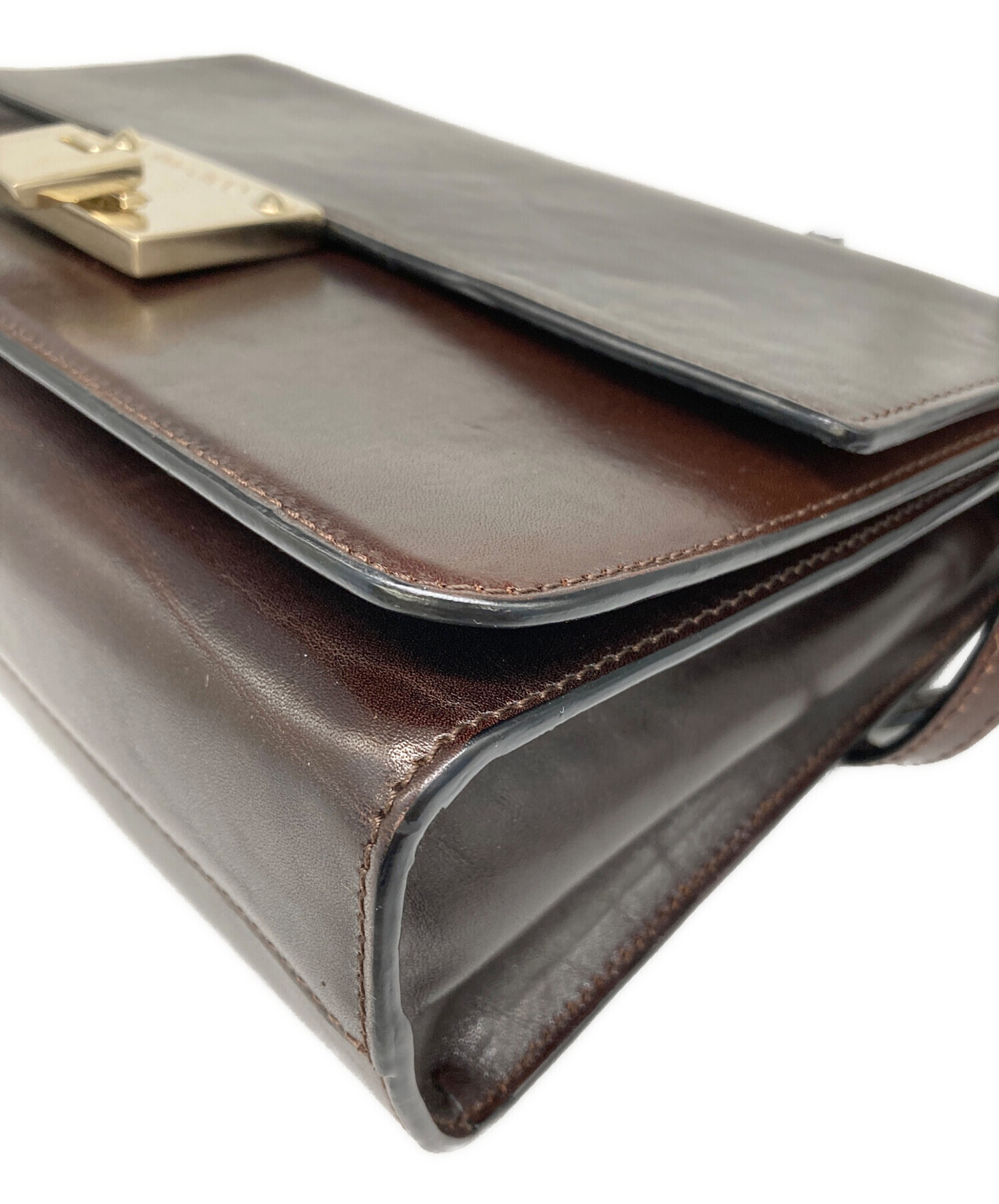 中古・古着通販】JIMMY CHOO (ジミーチュウ) チェーンショルダーバッグ