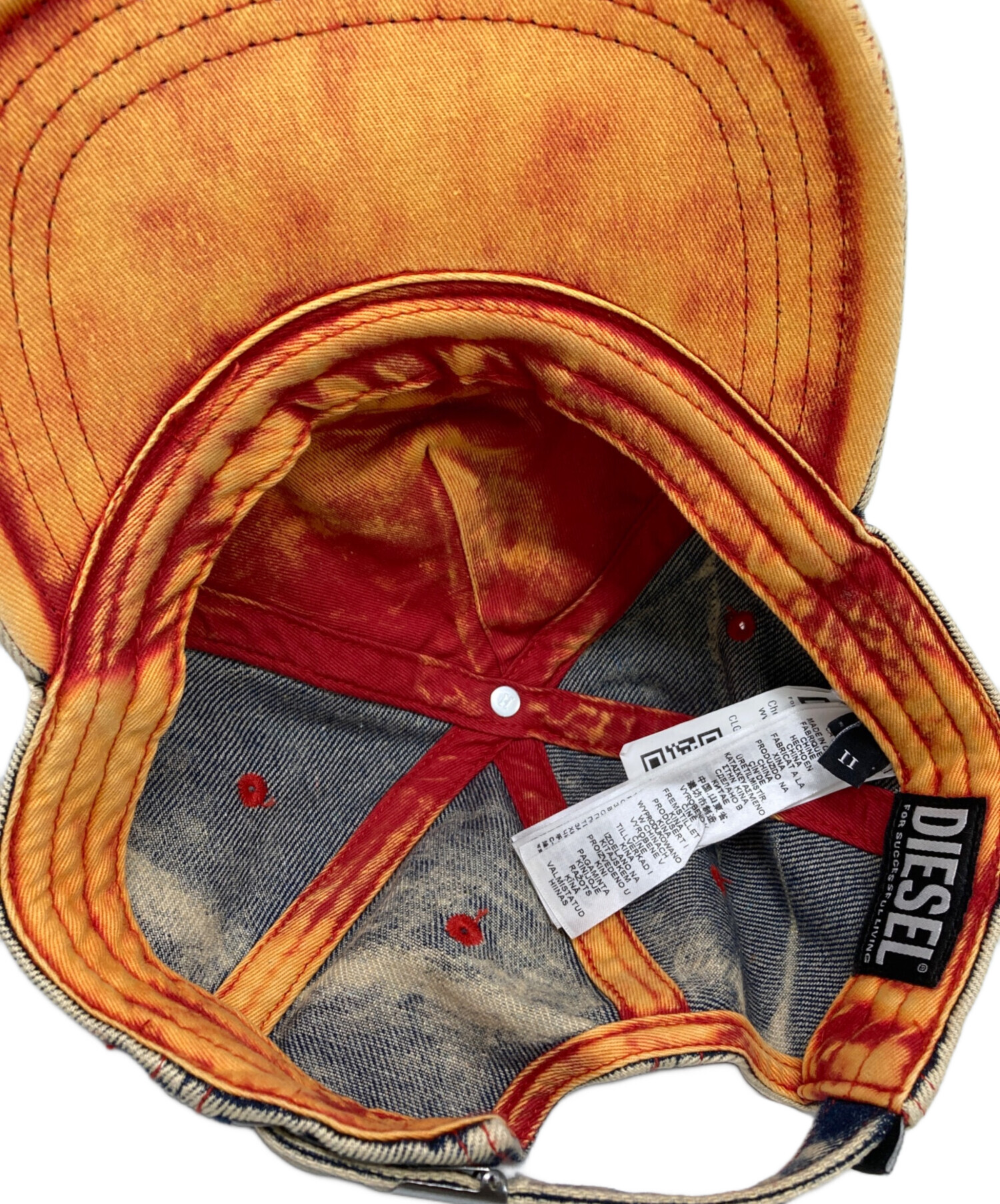 中古・古着通販】DIESEL (ディーゼル) キャップ ブルー｜ブランド