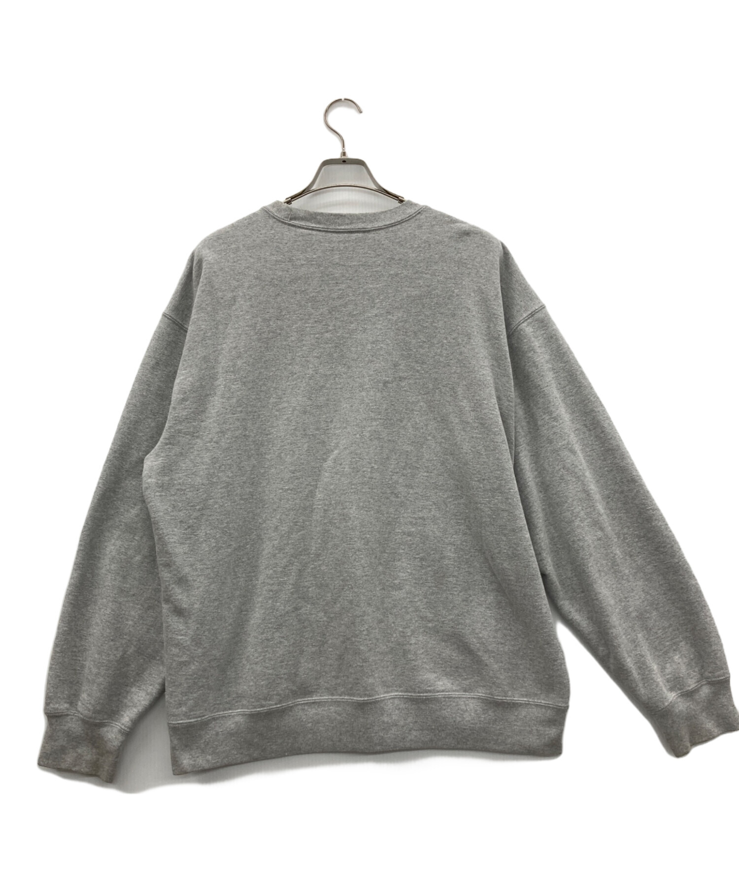 Supreme Stacked Crewneck グレーMサイズ 中古・古着通販】SUPREME (シュプリーム) Stacked Crewneck グレー