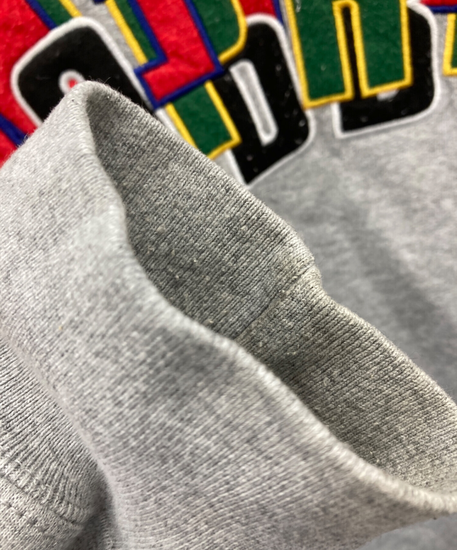 中古・古着通販】SUPREME (シュプリーム) Stacked Crewneck グレー