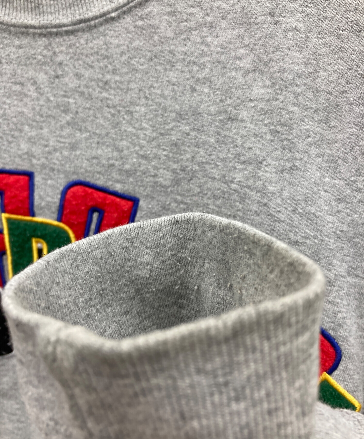 中古・古着通販】SUPREME (シュプリーム) Stacked Crewneck グレー