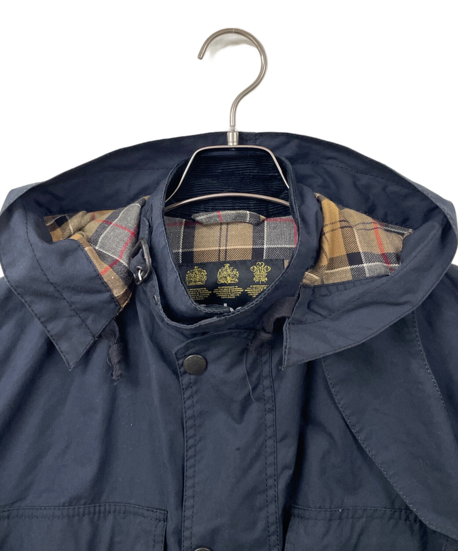中古・古着通販】Barbour (バブアー) オイルドジャケット ネイビー