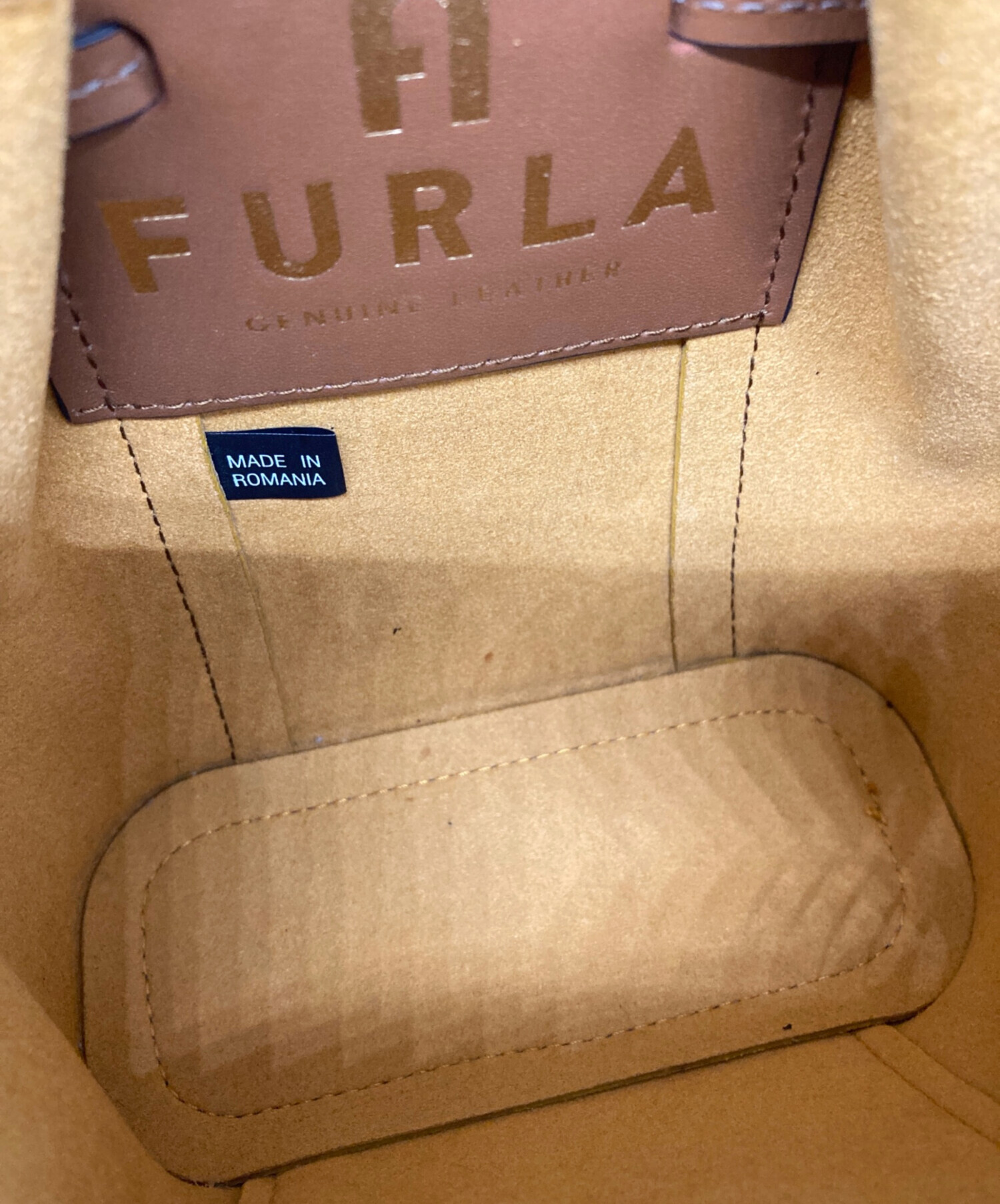 中古・古着通販】FURLA (フルラ) 2WAYバッグ ブラウン｜ブランド・古着
