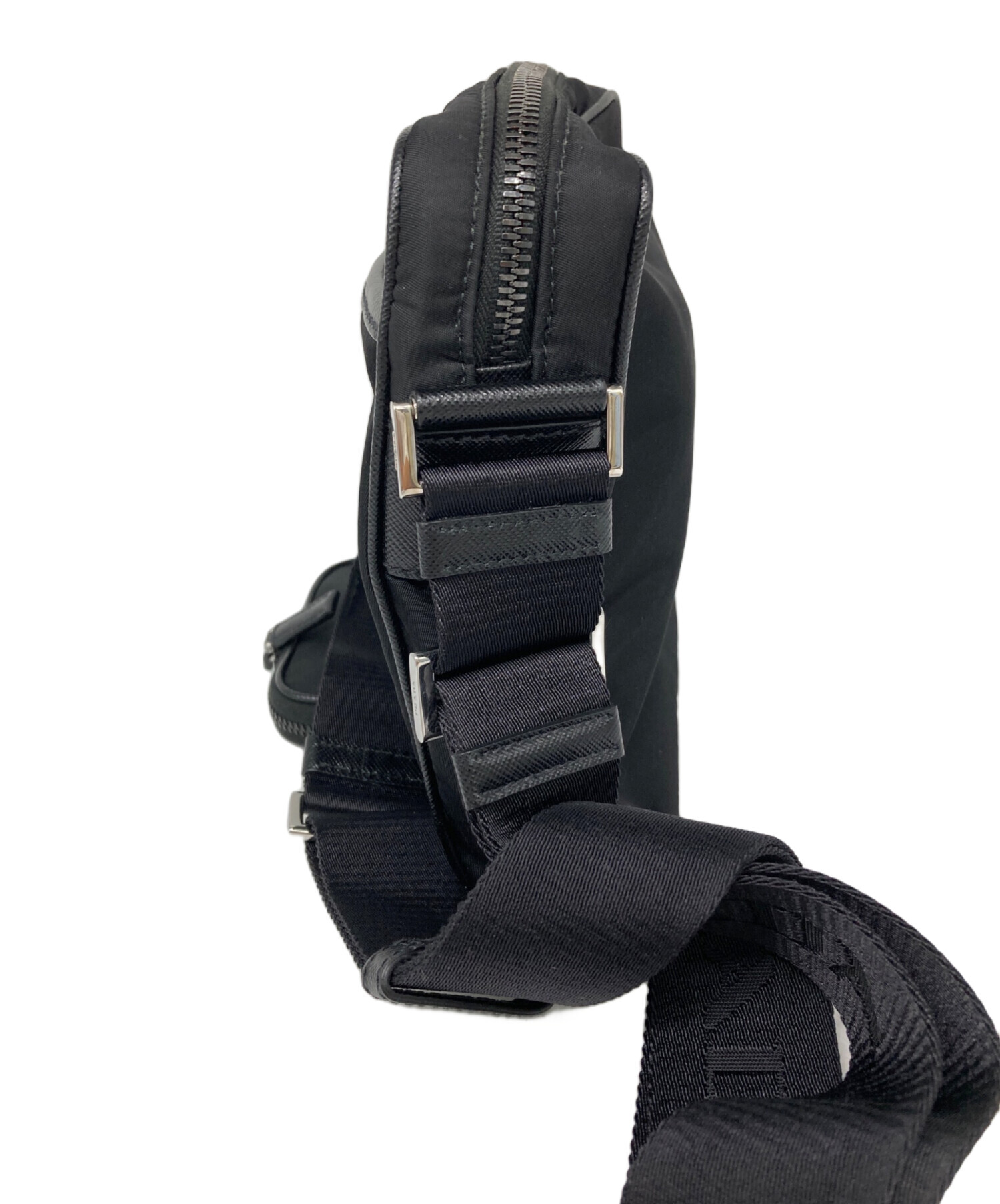 中古・古着通販】PRADA (プラダ) Re-Nylon xサフィアーノレザー