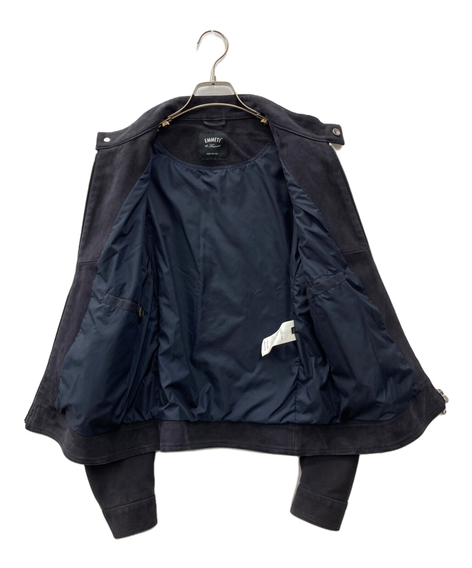 中古・古着通販】EMMETI (エンメティ) スエード スタンドカラー