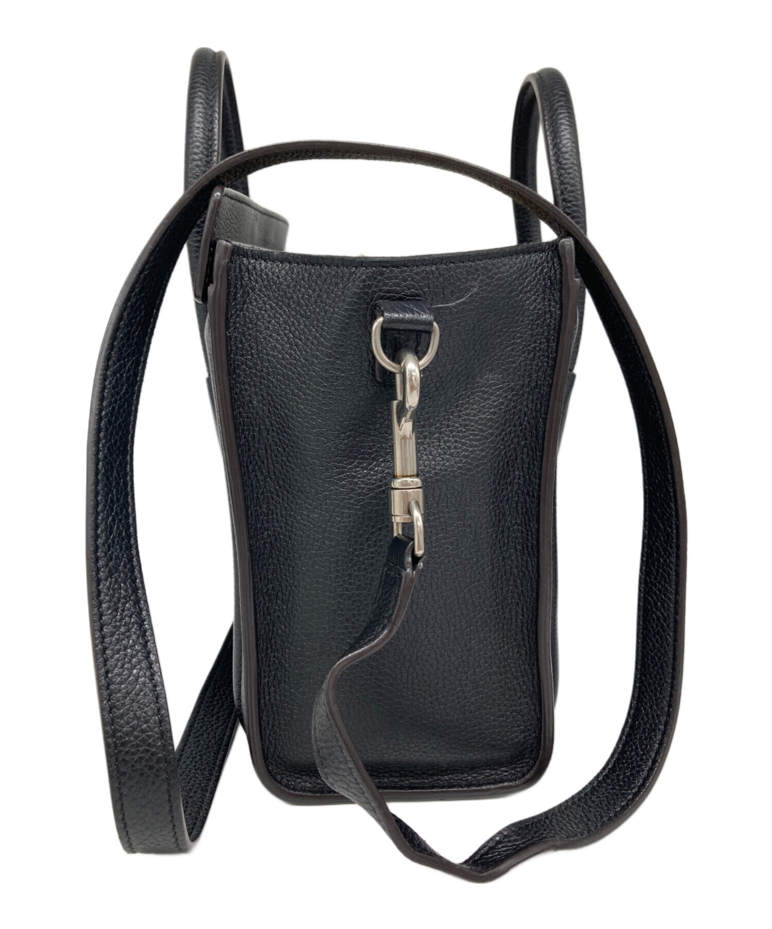 中古・古着通販】CELINE (セリーヌ) MICRO LUGGAGE ブラック｜ブランド