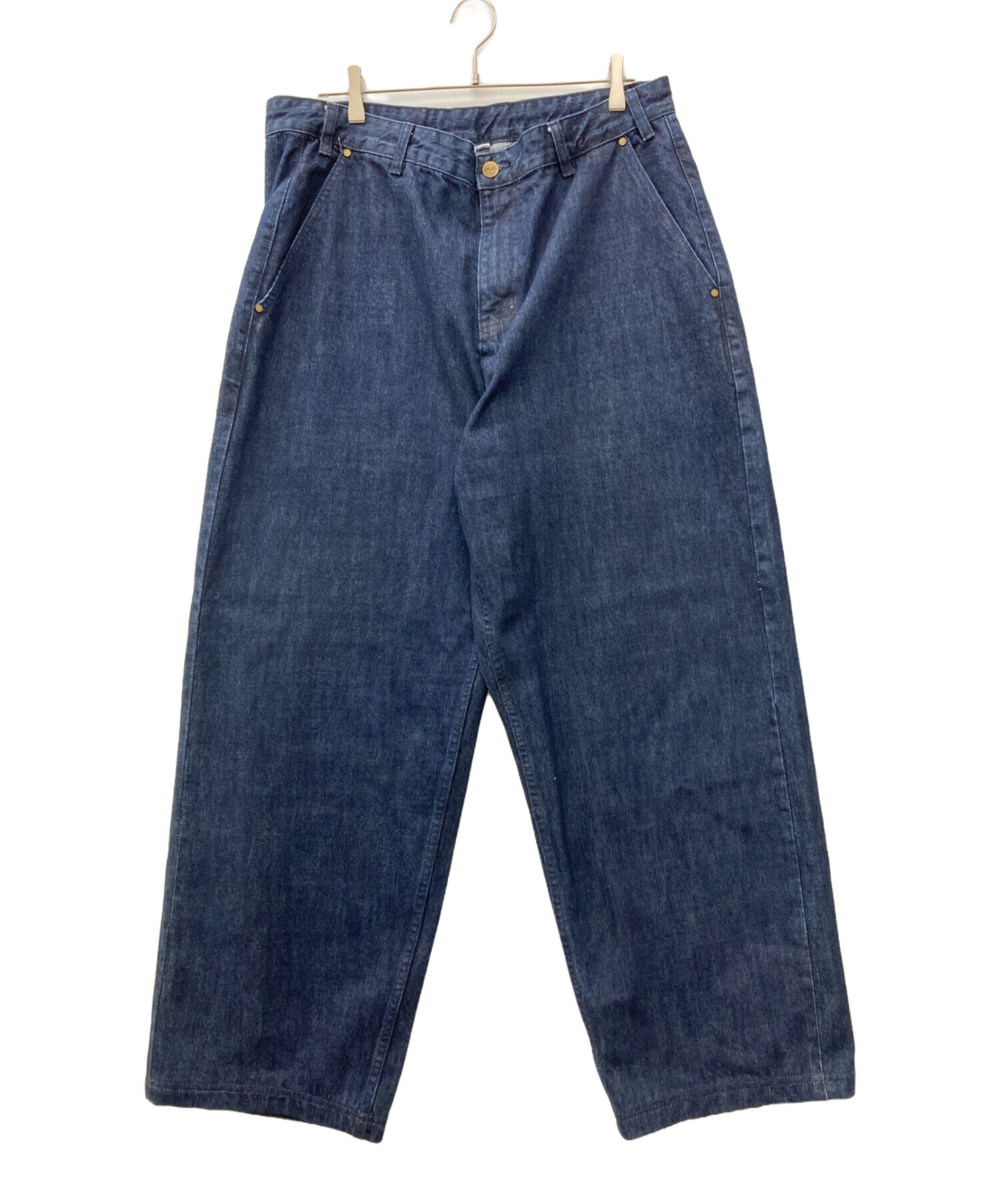 中古・古着通販】BUTTER GOODS (バターグッズ) セルビッチデニムパンツ 