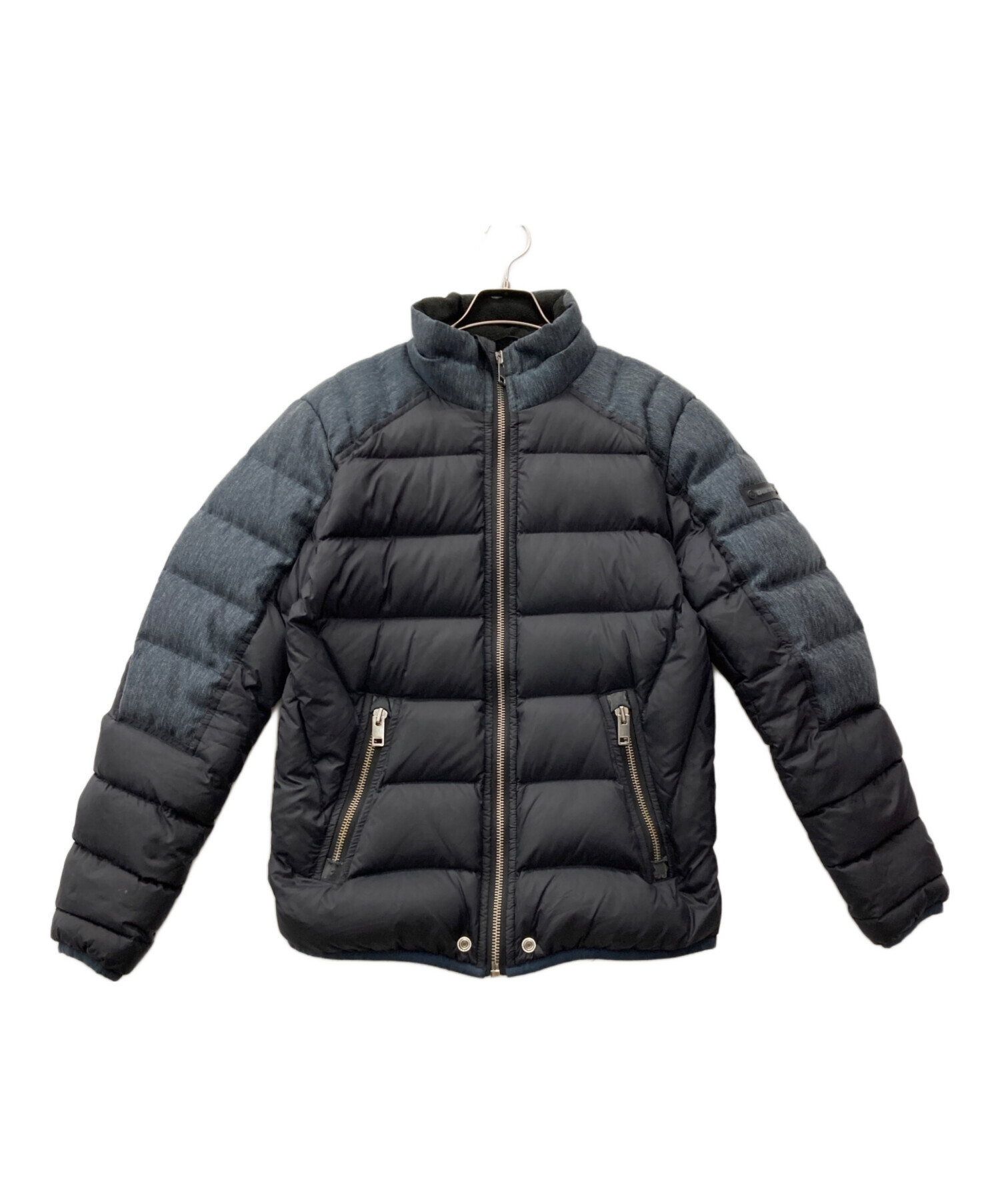 DIESEL 黒 グレー ダウンジャケット 中古・古着通販】DIESEL (ディーゼル) ダウンジャケット グレー