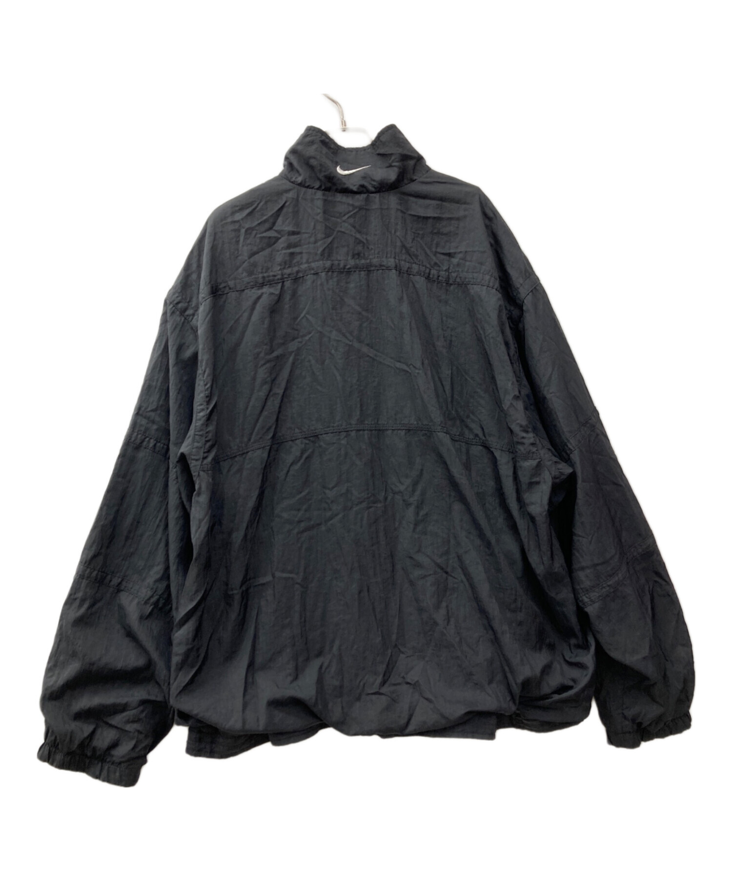 中古・古着通販】NIKE (ナイキ) 90sナイロンジャケット ブラック