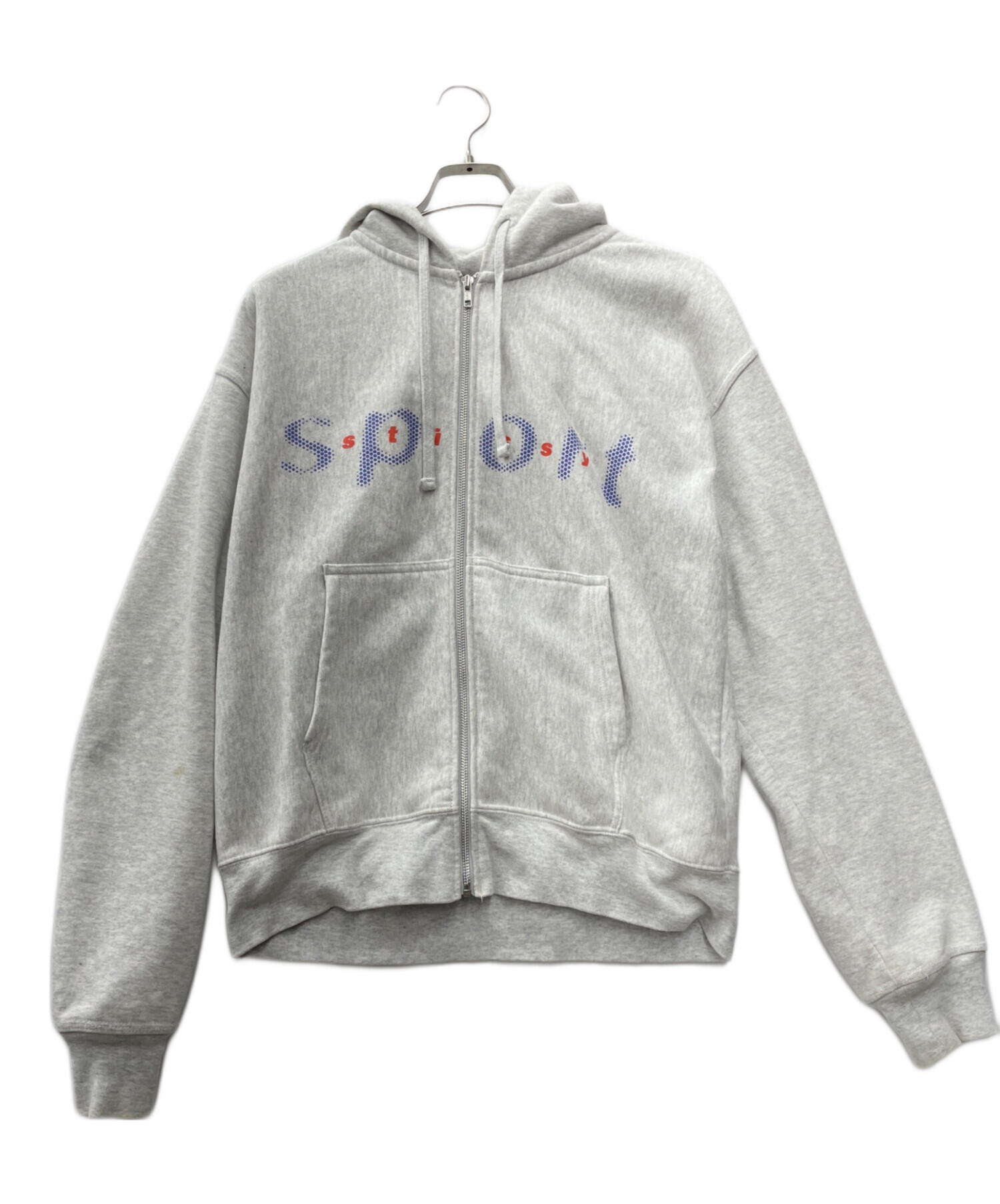 Stussy Sport Mサイズ 中古・古着通販】stussy (ステューシー) Dot Sport Zip Hoodie ライト