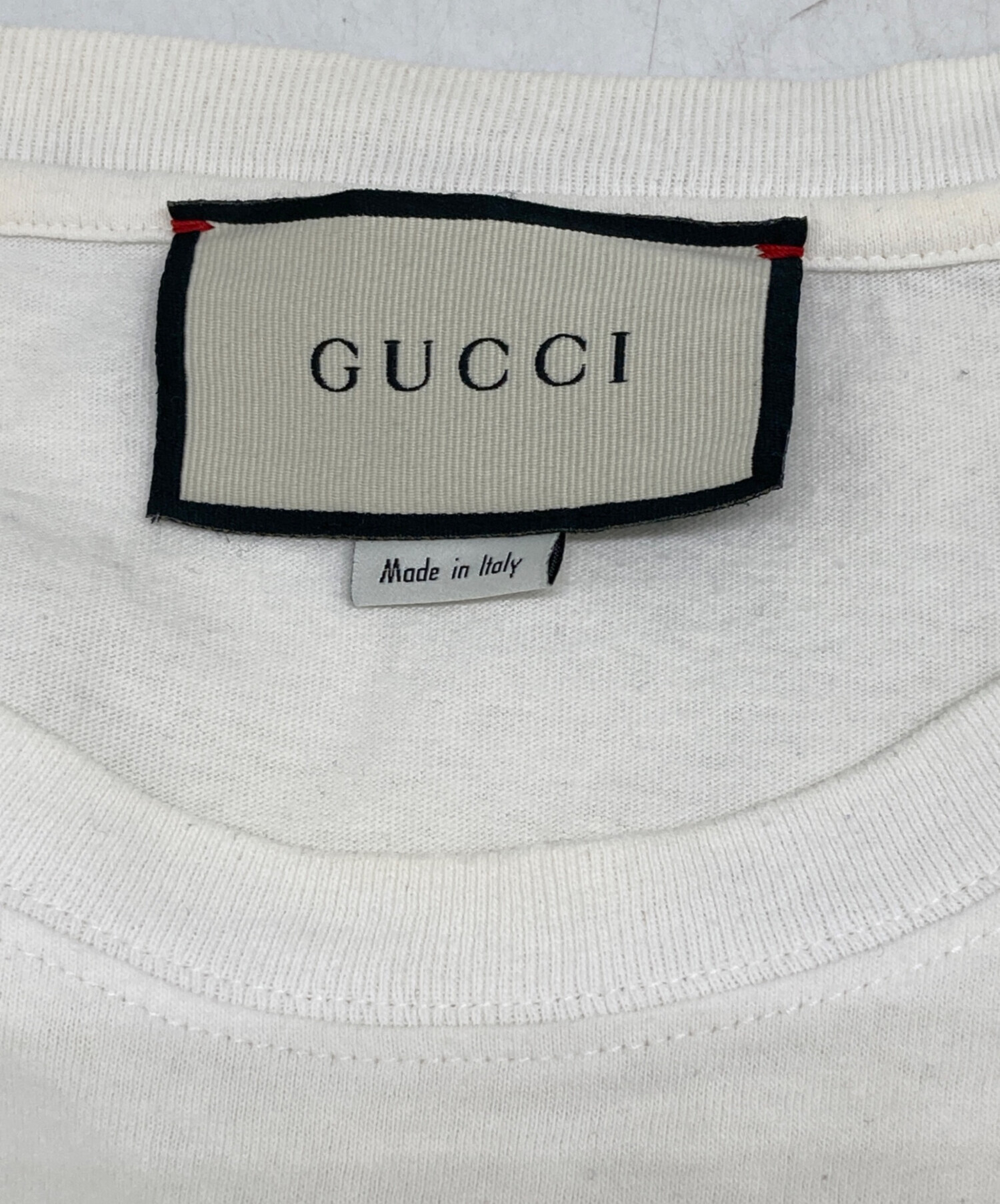 中古・古着通販】GUCCI (グッチ) インターロッキングG ホワイト サイズ
