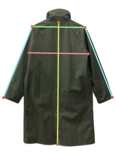 中古・古着通販】Barbour (バブアー) BURGHLEY オリーブ×ブラウン