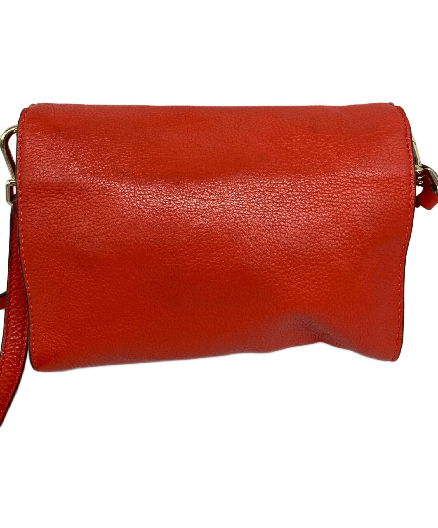 美品✨ トリーバーチ ショルダーバッグ フレミング 赤 レザー デカロゴ レア 中古・古着通販】TORY BURCH (トリーバーチ) ショルダーバッグ レッド