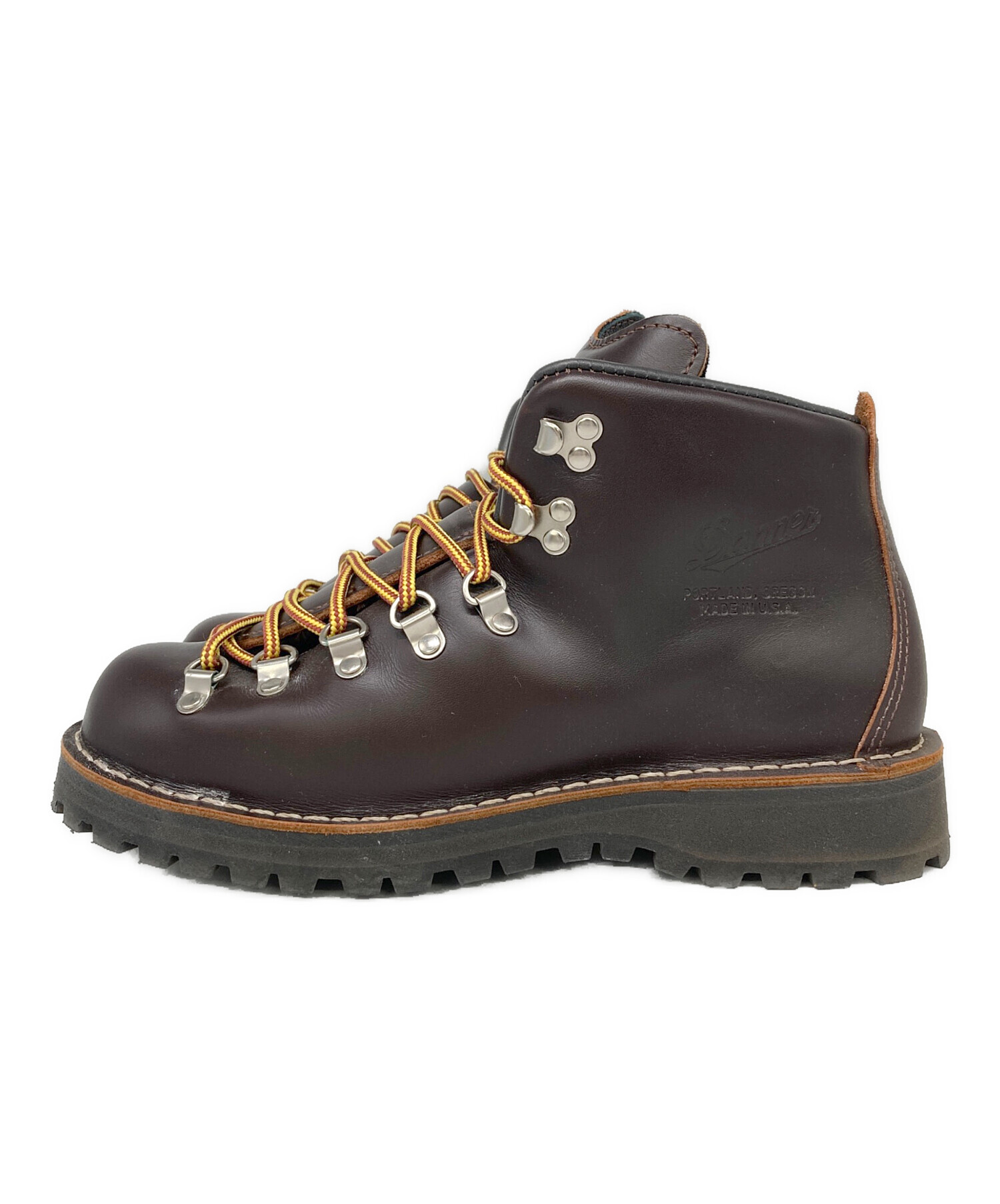 中古・古着通販】Danner (ダナー) レザーブーツ ブラウン サイズ:SIZE