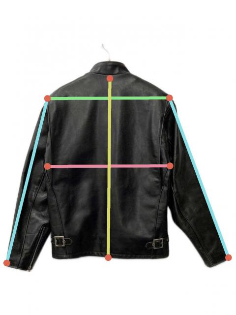 中古・古着通販】Schott (ショット) ボアライナー付シングルライダース