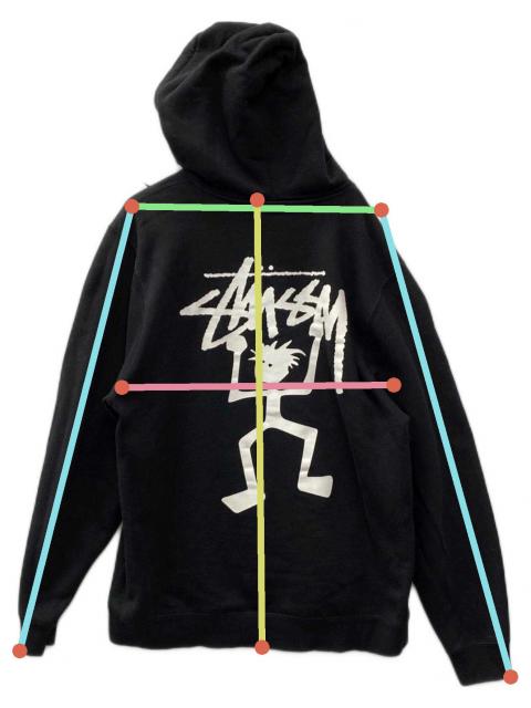 中古・古着通販】stussy (ステューシー) シャドーマン ブラック サイズ