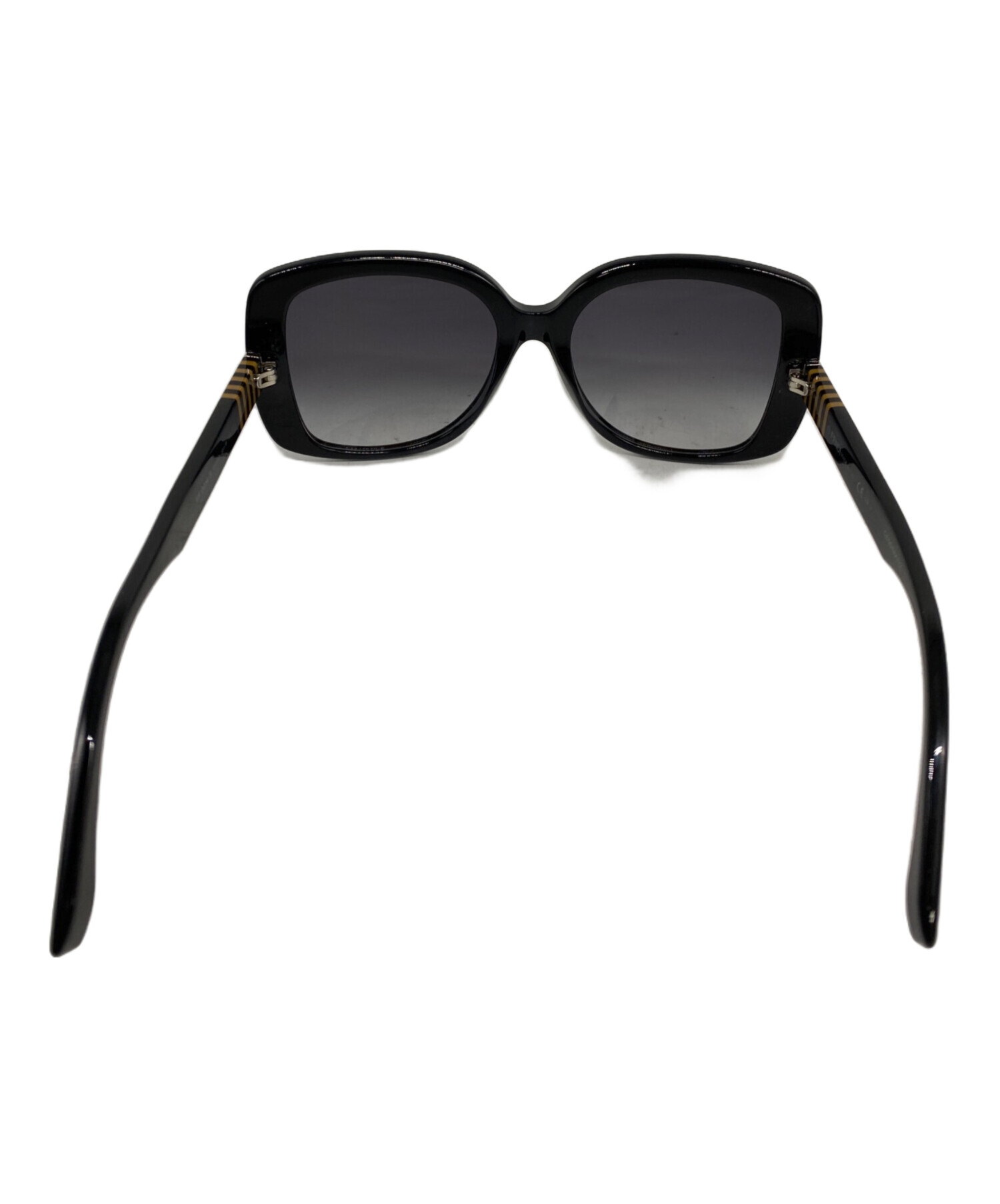 FENDI ブラック サングラス 付属品完備 中古・古着通販】FENDI (フェンディ) サングラス ブラック サイズ:55