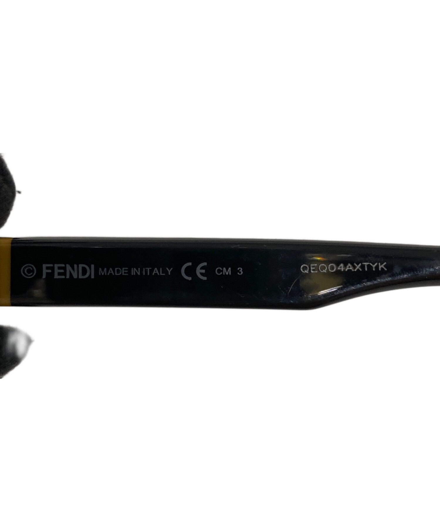 中古・古着通販】FENDI (フェンディ) サングラス ブラック サイズ:55